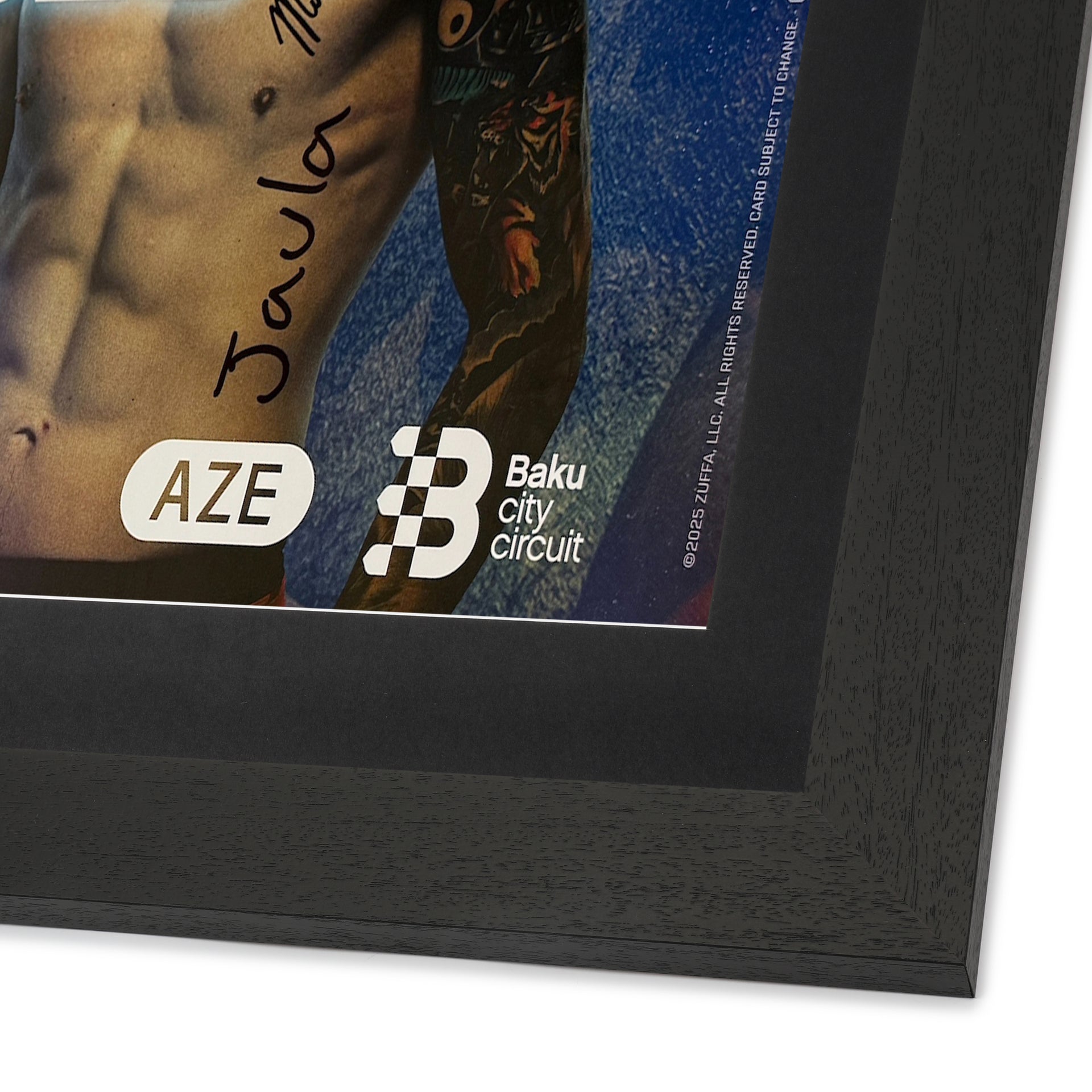 UFC Fight Night: Hill vs Rountree Jr Autographed Event Poster