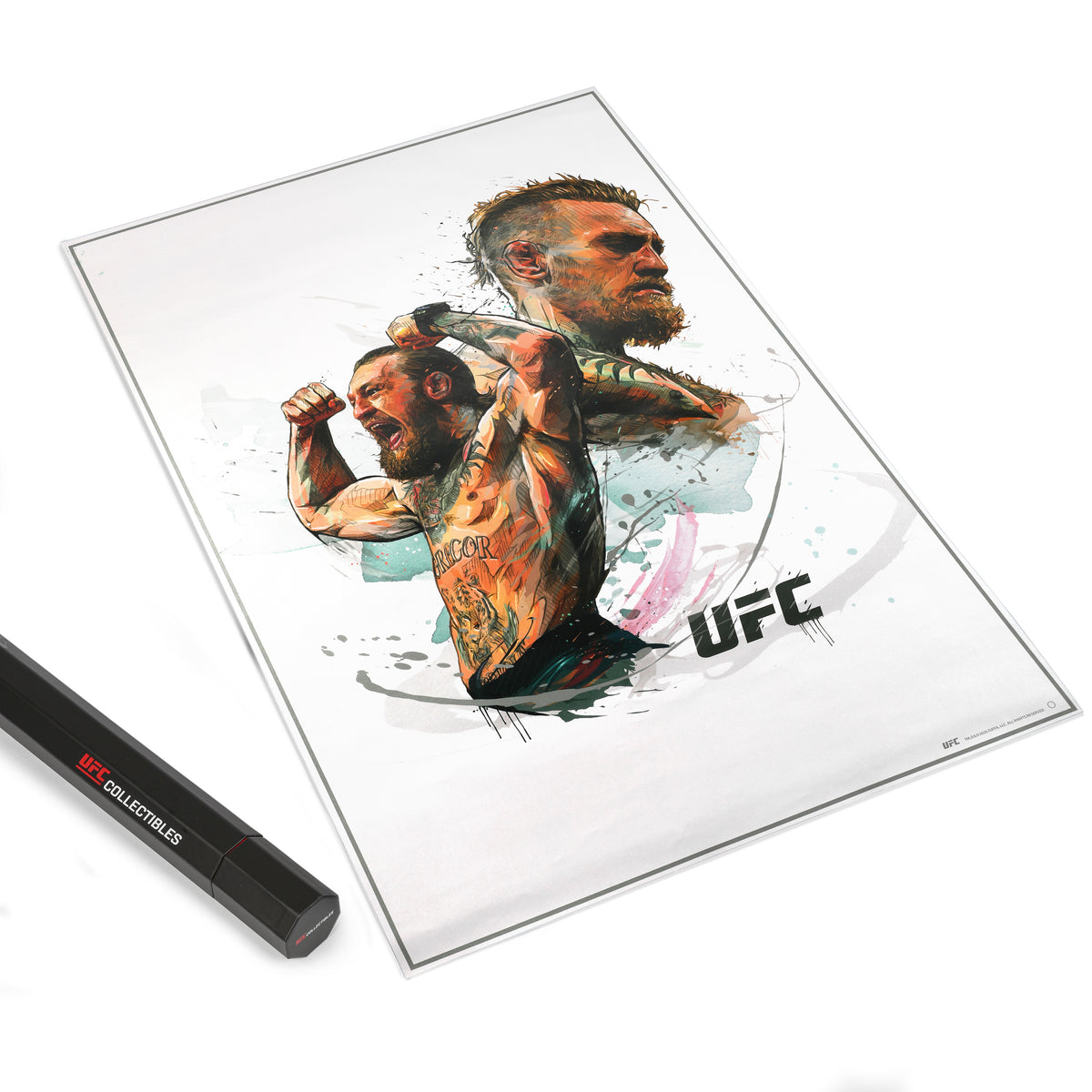 Conor McGregor Artwork Print – UFC Collectibles