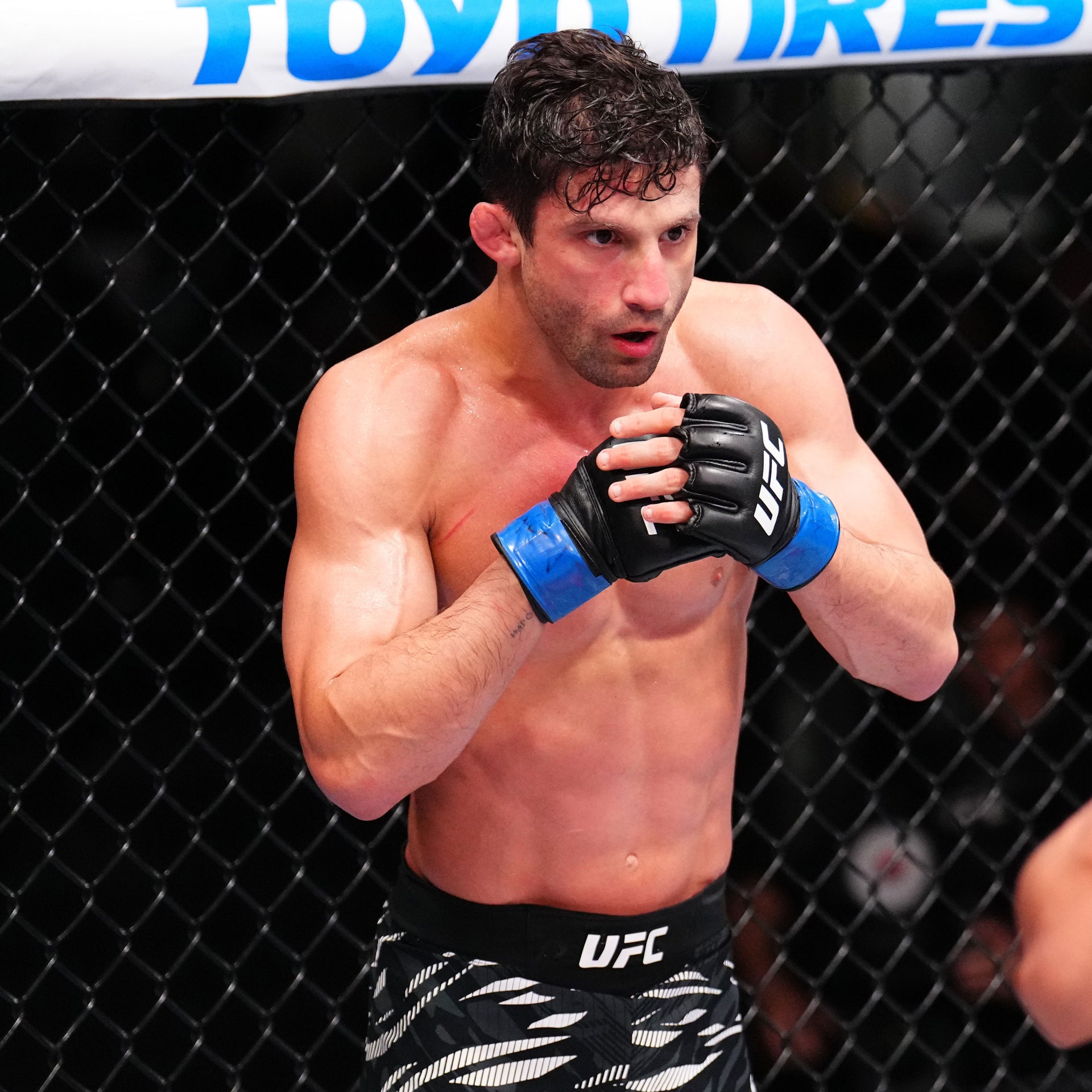 Allan Nascimento Signed 1-of-1 Fight Issued Hoodie UFC Fight Night: Blanchfield vs Barber