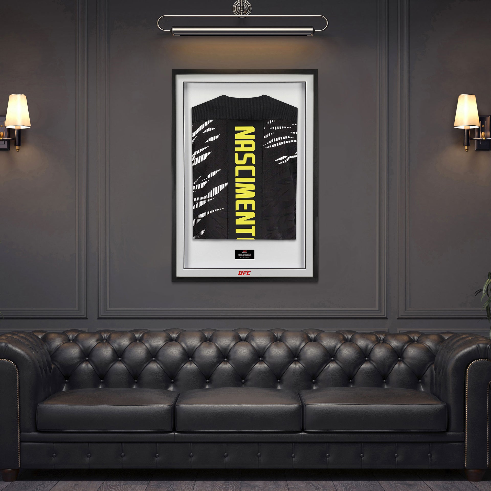 Allan Nascimento Signed 1-of-1 Fight Issued Hoodie UFC Fight Night: Blanchfield vs Barber