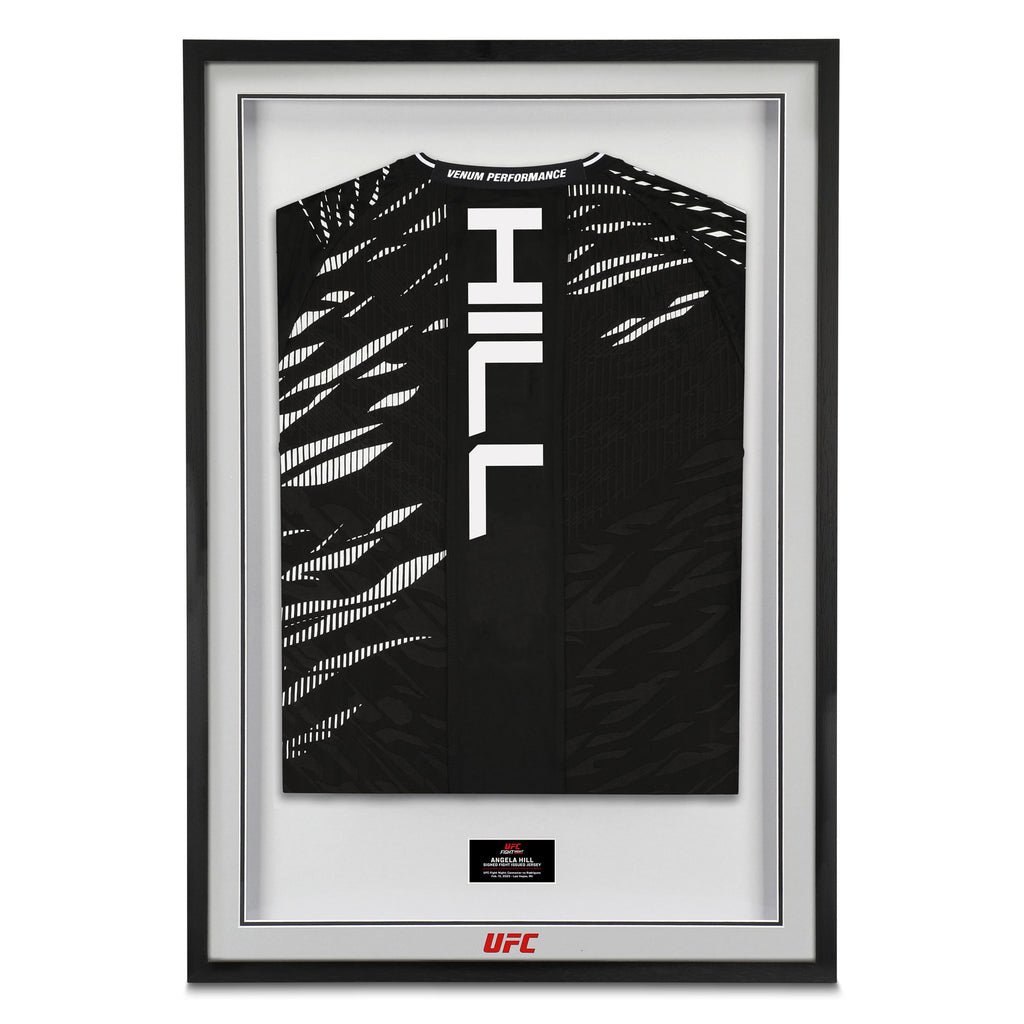 Angela Hill Signed 1-of-1 Fight Issued Jersey UFC Fight Night: Cannonier vs Rodrigues