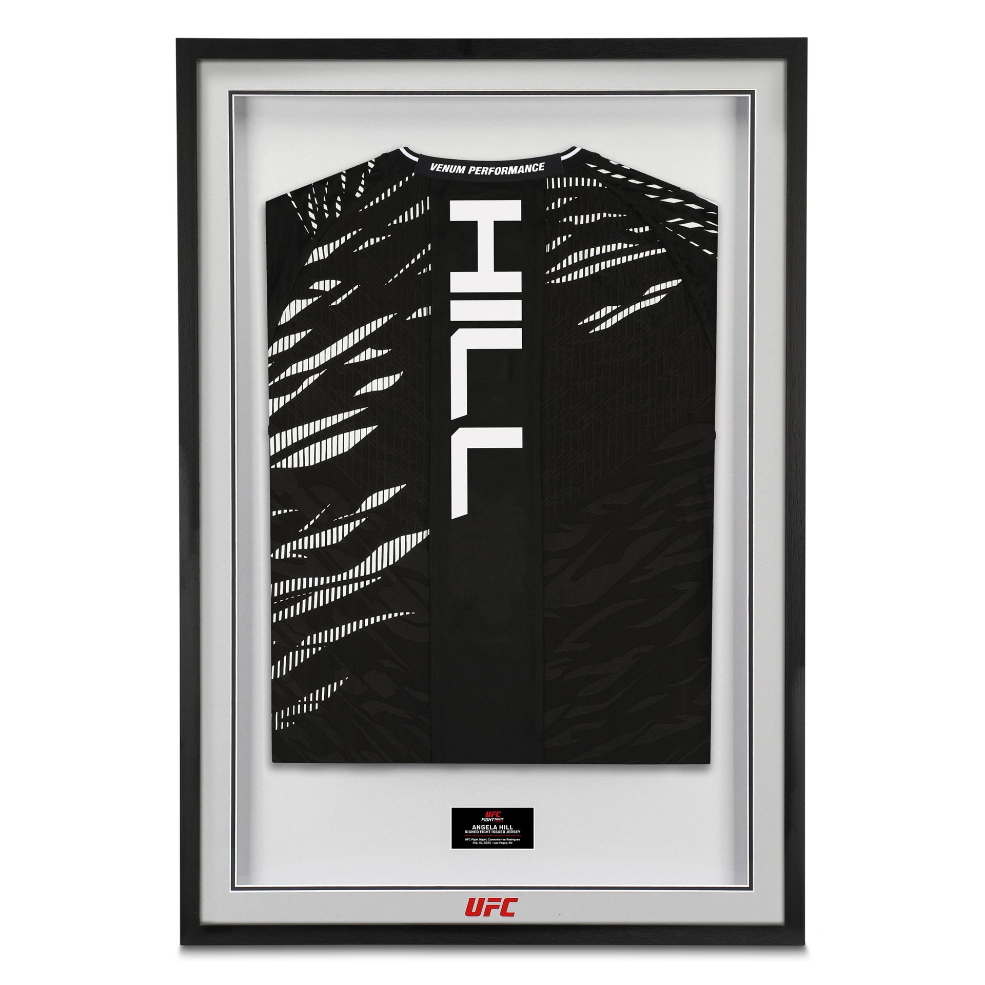 Angela Hill Signed 1-of-1 Fight Issued Jersey UFC Fight Night: Cannonier vs Rodrigues