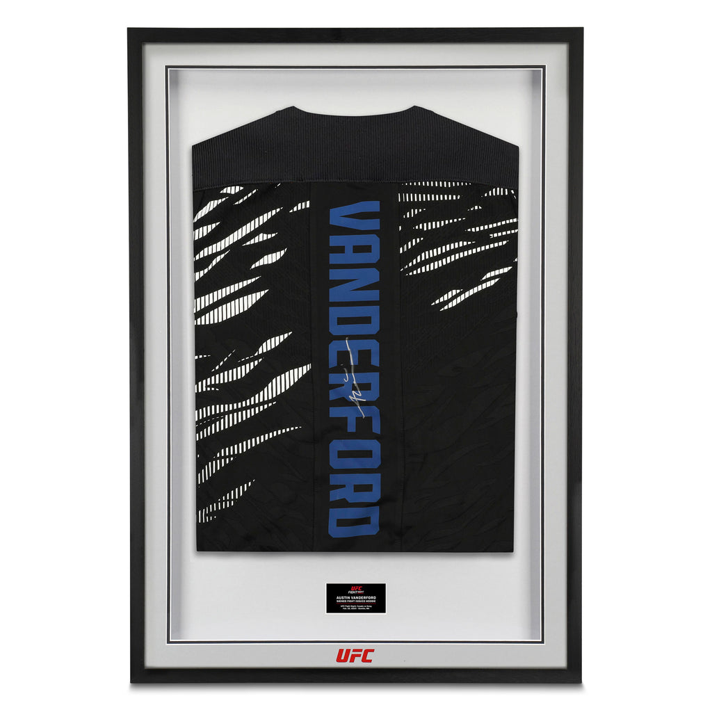 Austin Vanderford Signed 1-of-1 Fight Issued Hoodie UFC Fight Night: Cejudo vs Song