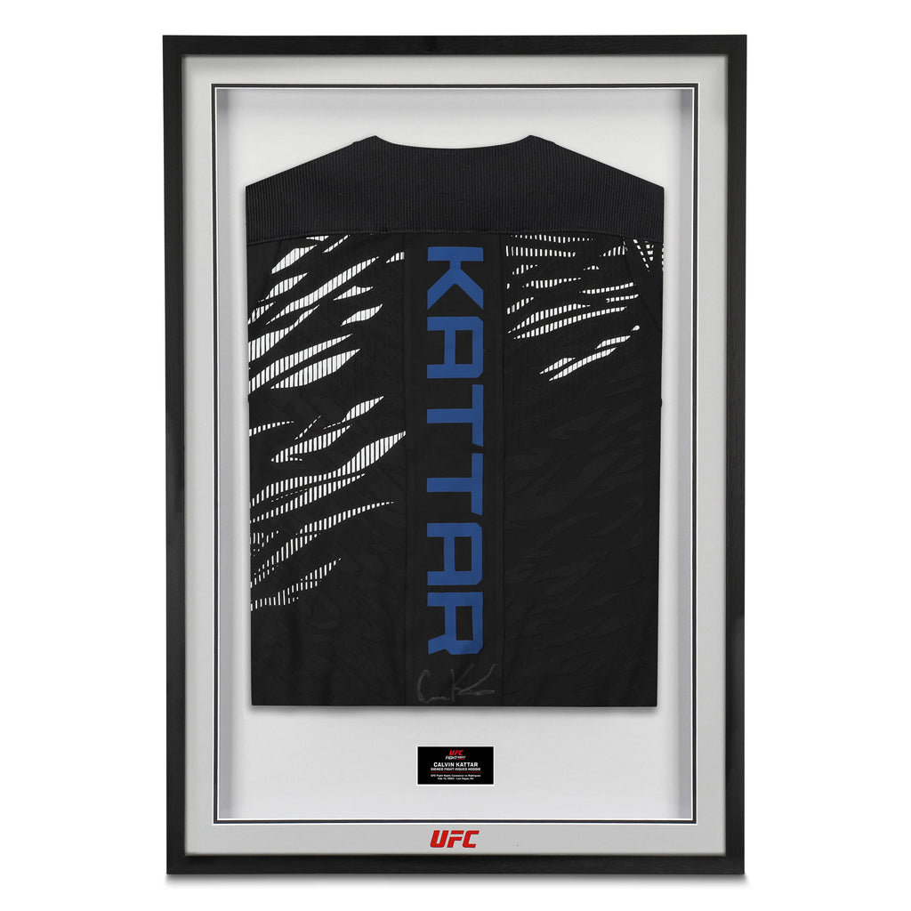 Calvin Kattar Signed 1-of-1 Fight Issued Hoodie UFC Fight Night: Cannonier vs Rodrigues