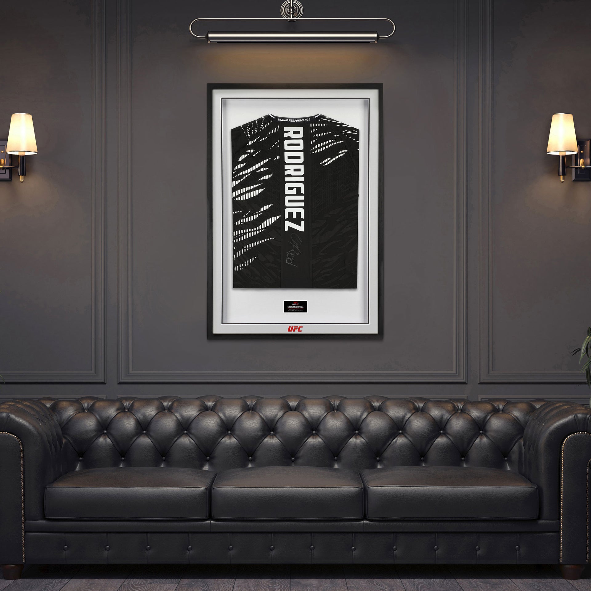 Christian Rodriguez Signed 1-of-1 Fight Issued Jersey UFC Fight Night: Moreno vs Erceg