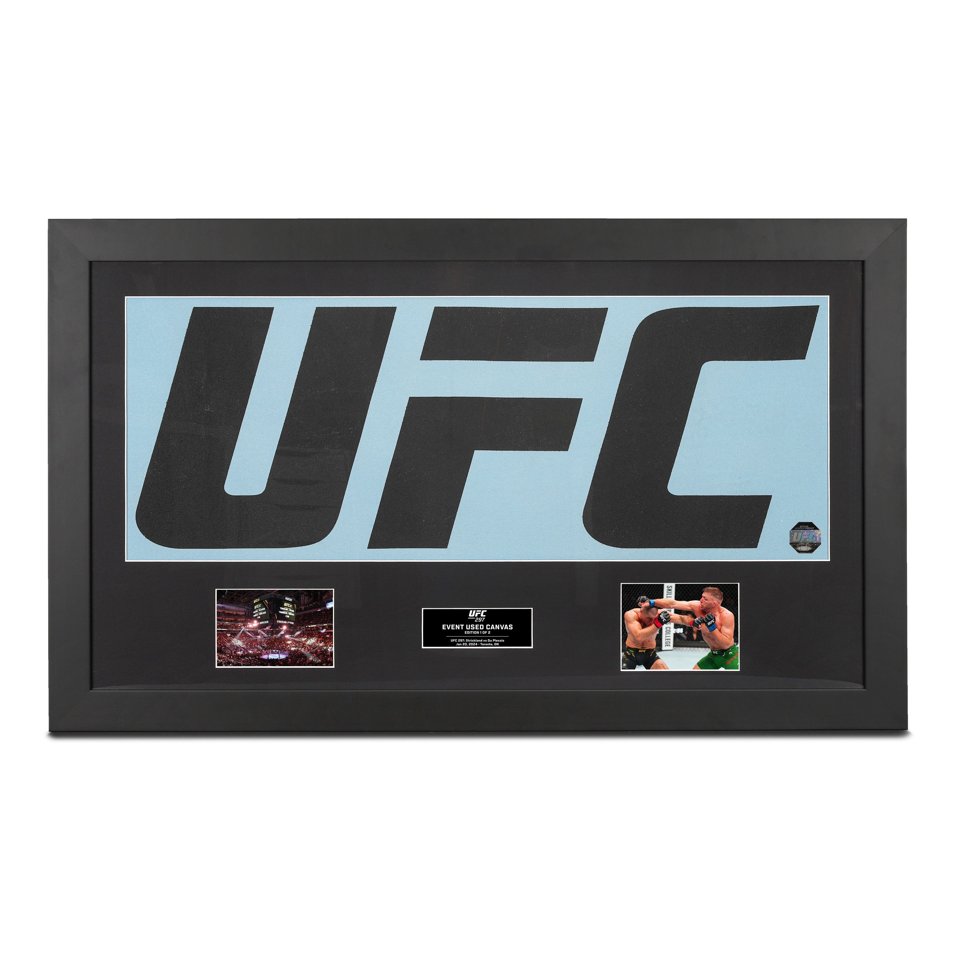 UFC 297: Strickland vs du Plessis UFC Logo Canvas & Photos - Second Edition