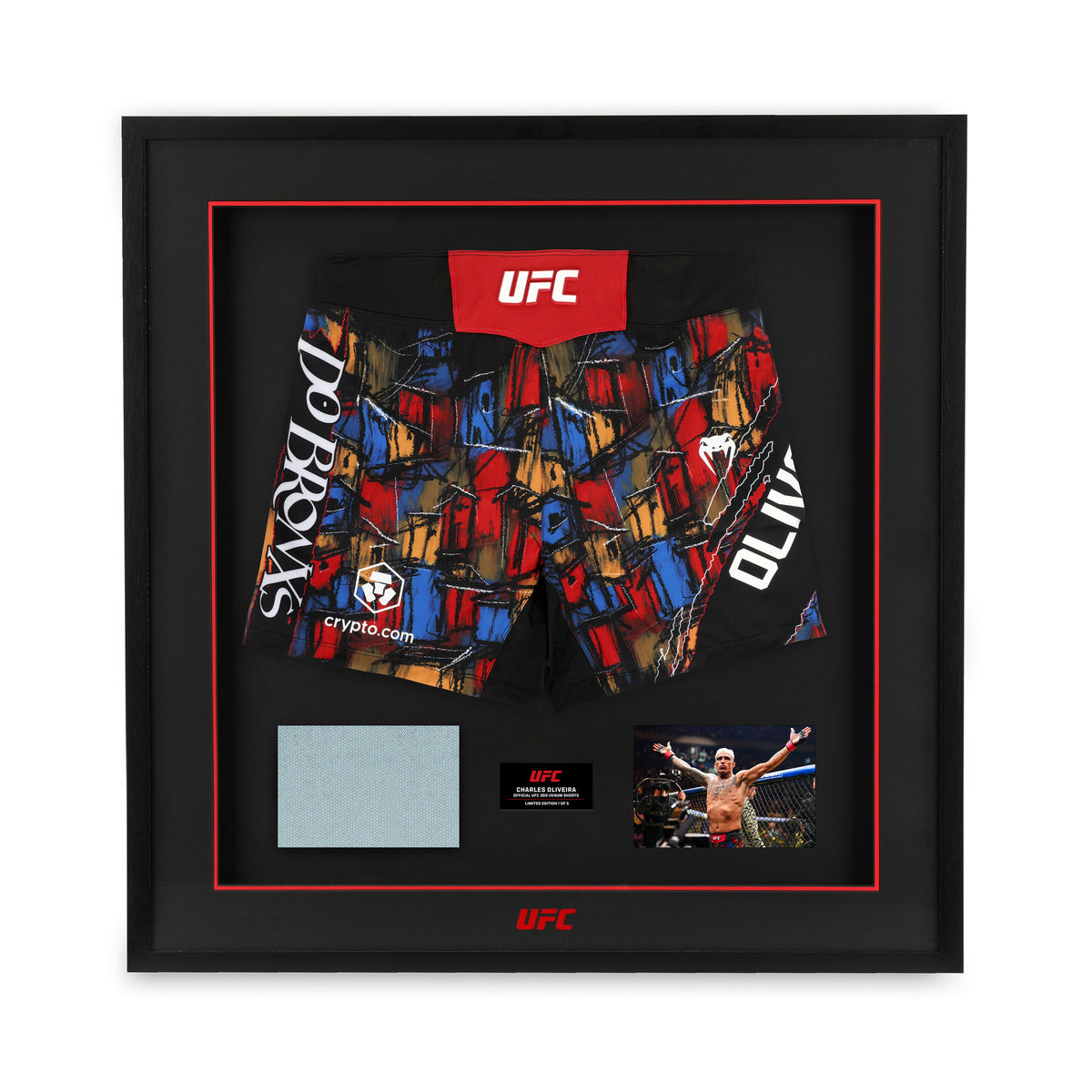 Charles Oliveira Limited Edition UFC 309 Venum Shorts & Canvas Display –  UFC Collectibles