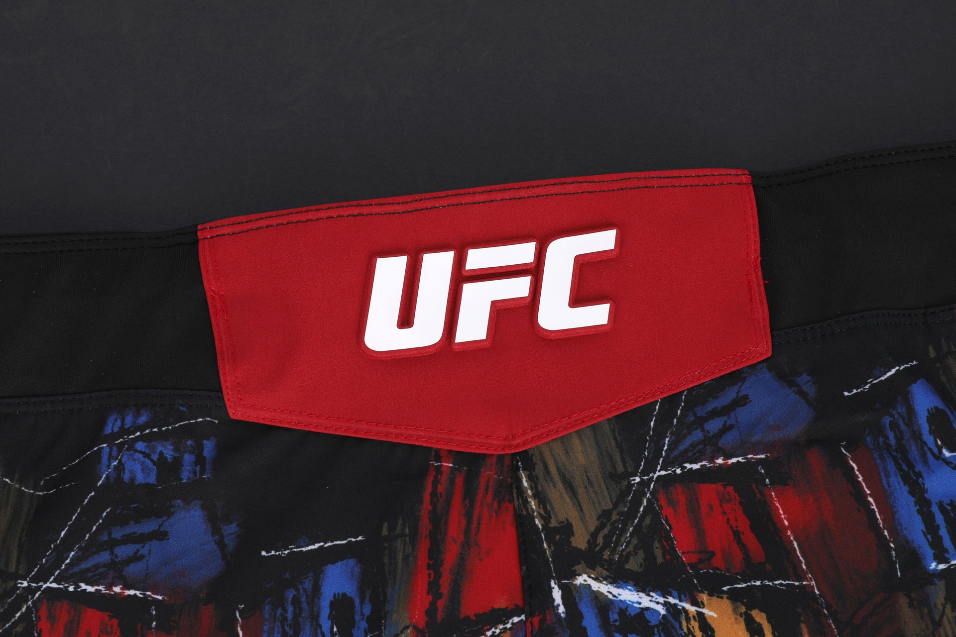 Charles Oliveira Limited Edition UFC 309 Venum Shorts & Canvas Display