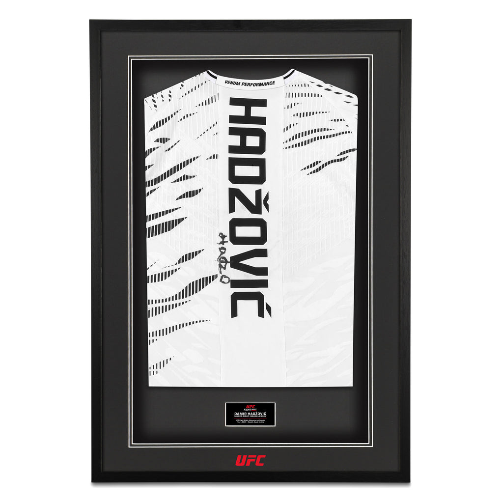 Damir Hadžović Signed 1-of-1 Fight Issued Jersey UFC Fight Night: Adesanya vs Imavov