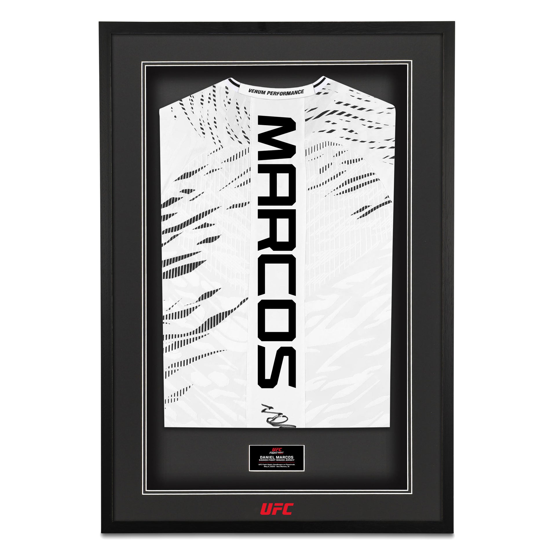 Daniel Marcos Signed 1-of-1 Fight Issued Jersey UFC Fight Night: Sandhagen vs Figueiredo