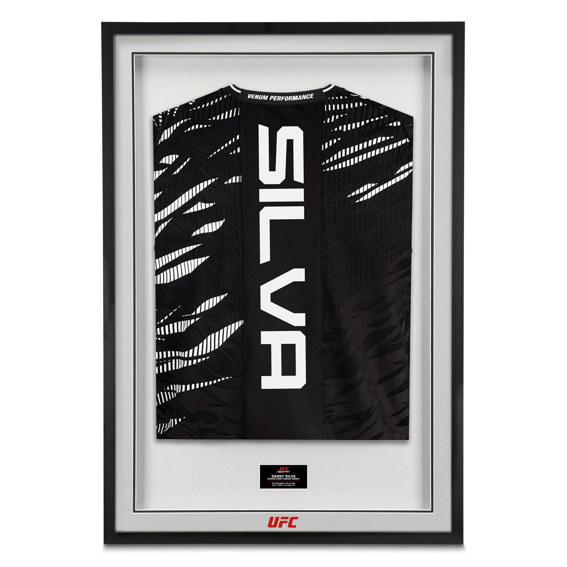 Danny Silva Signed 1-of-1 Fight Worn Jersey UFC Fight Night: Taira vs Park