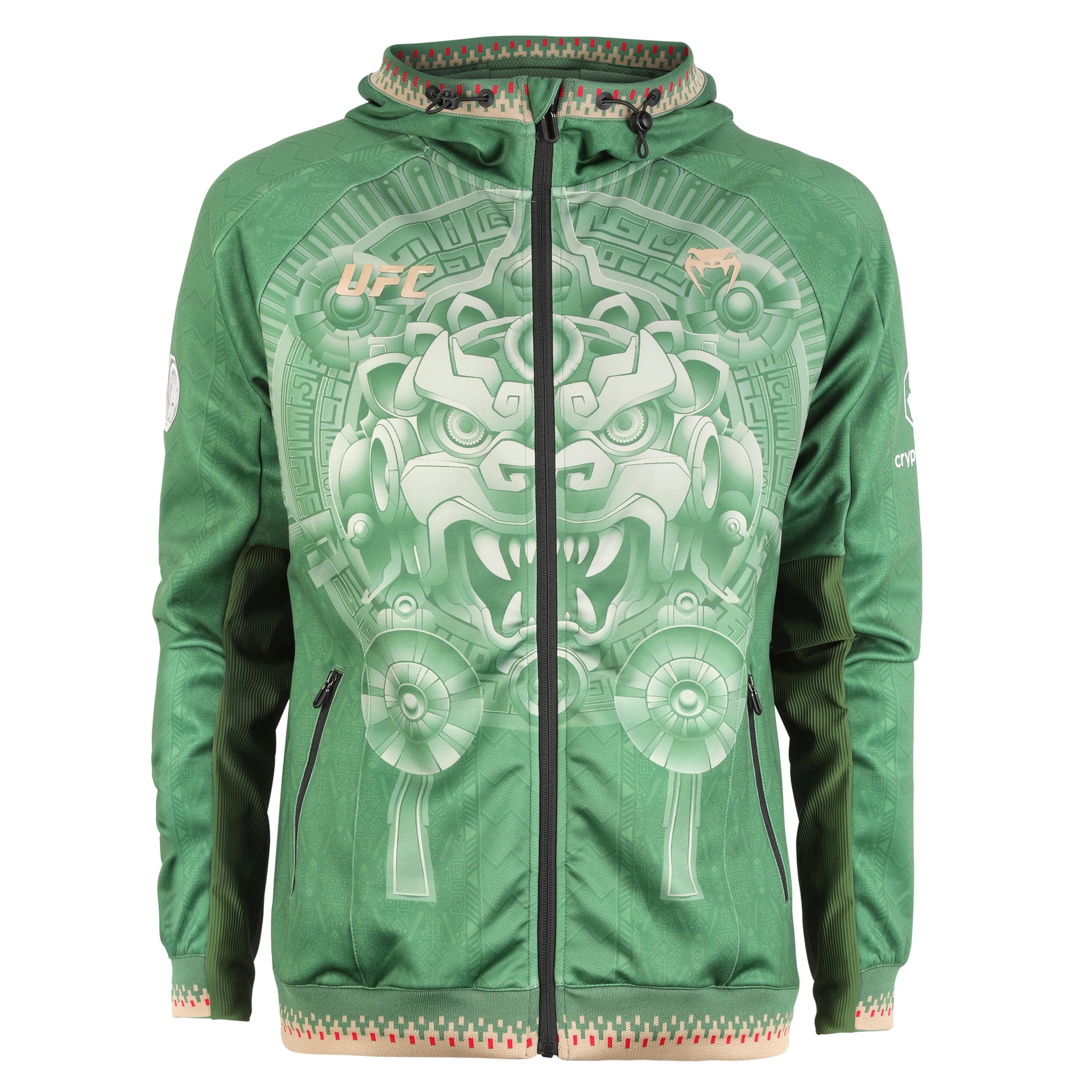 Dusko Tudorovic Signed 1-of-1 Fight Worn Hoodie Noche UFC: Lopes vs Silva