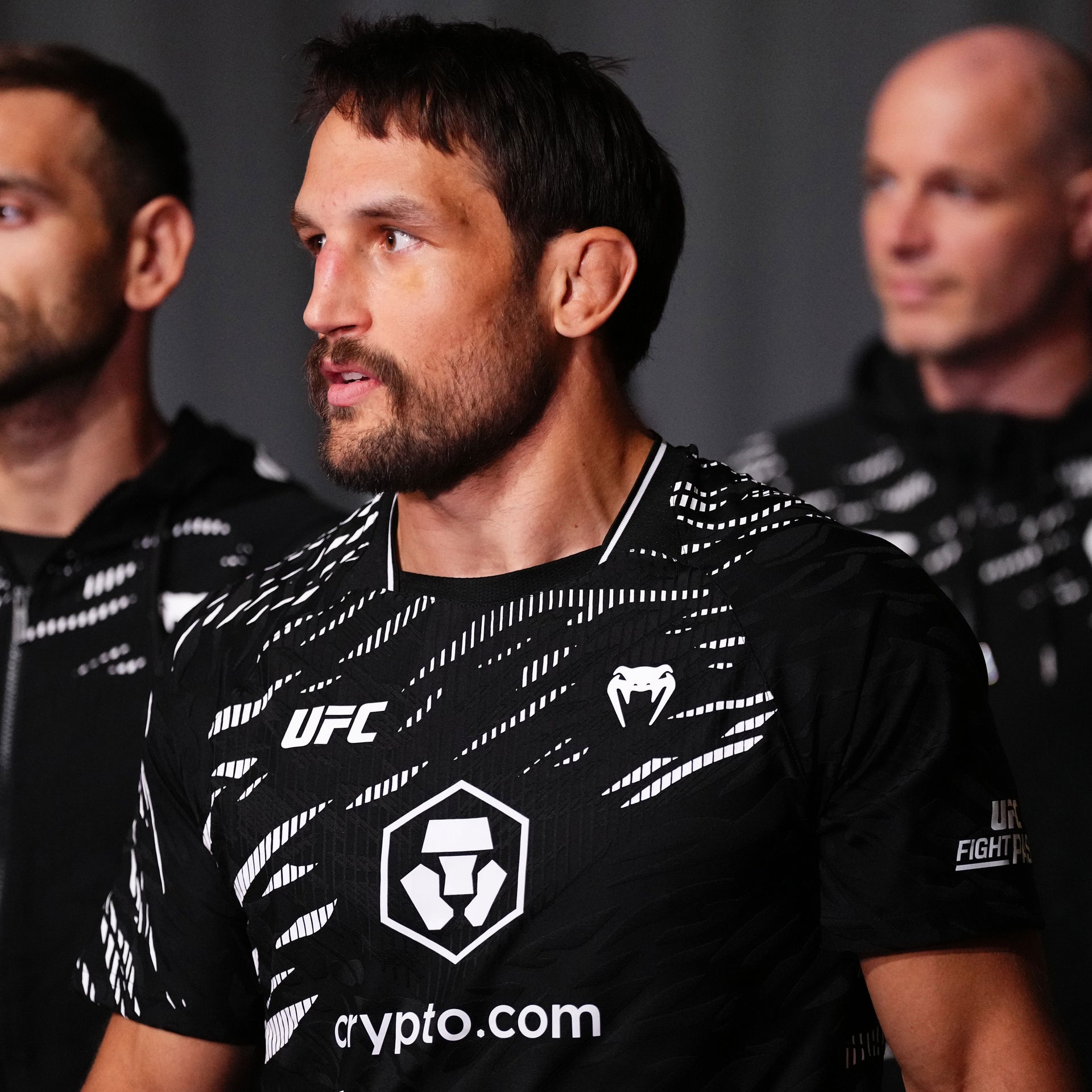 Dustin Stoltzfus Signed 1-of-1 Fight Issued Jersey UFC Fight Night: Burns vs Morales