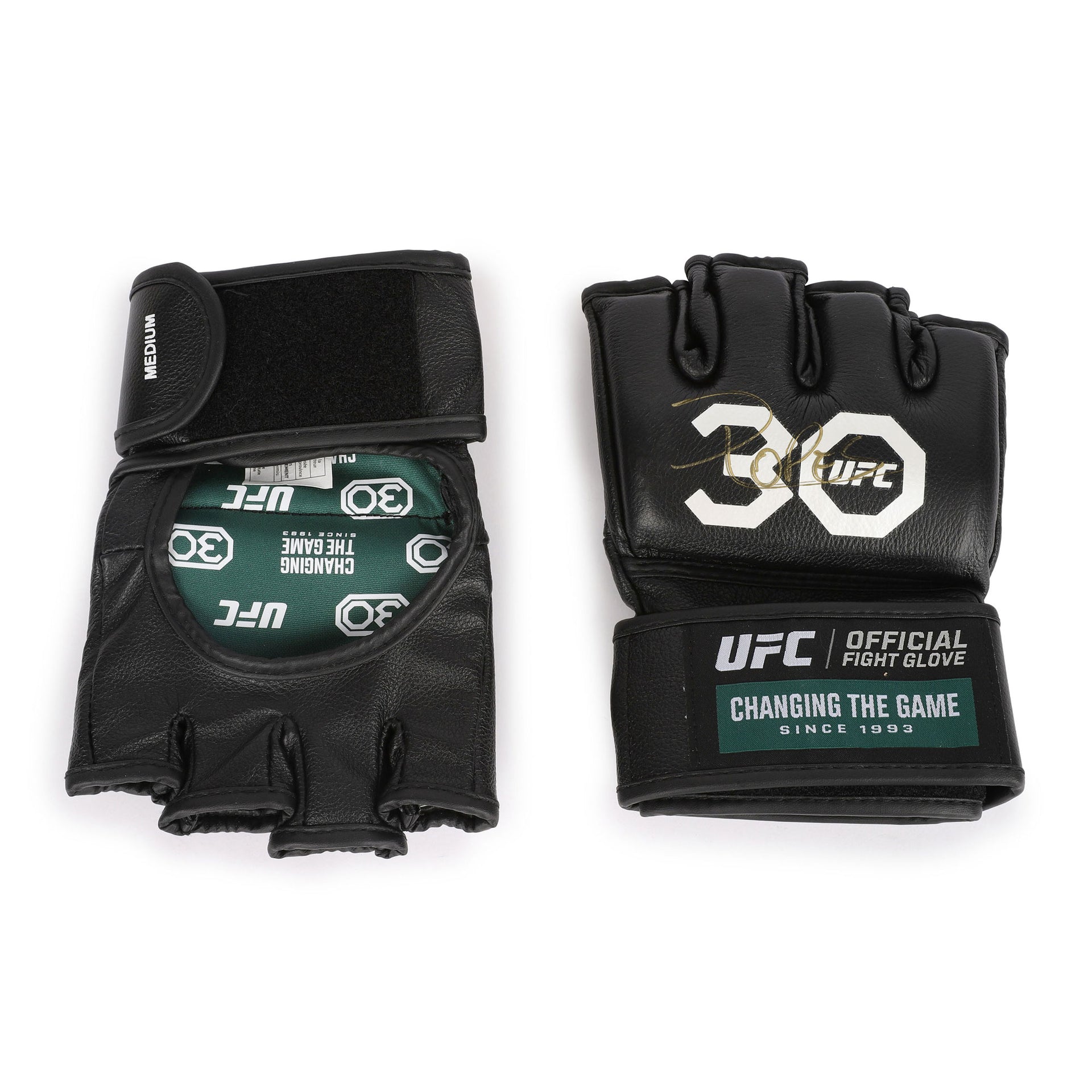 Diego Lopes Signed Official UFC Fight Gloves - 30th Anniversary Edition