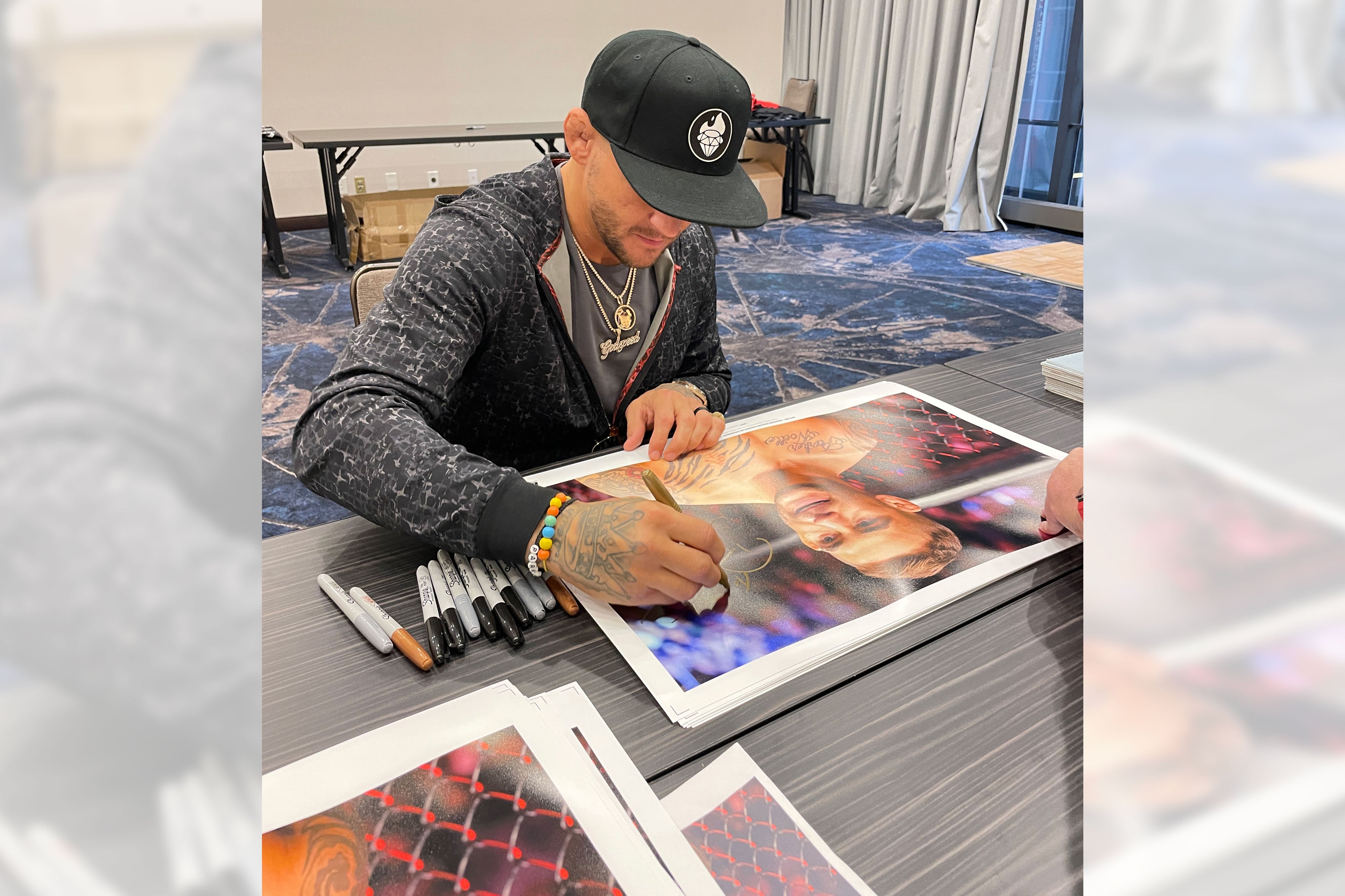 Dustin Poirier Signed Photo UFC 281