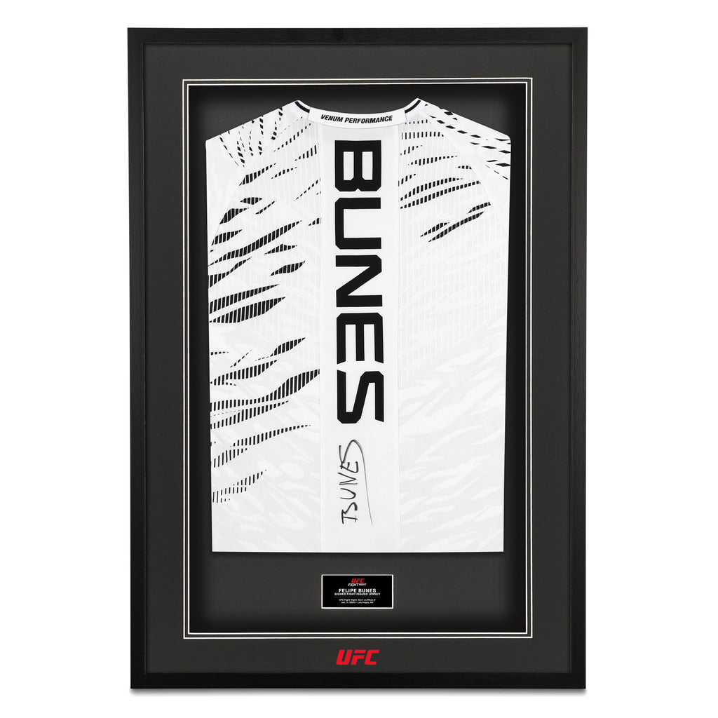 Felipe Bunes Signed 1-of-1 Fight Issued Jersey UFC Fight Night: Dern vs Ribas