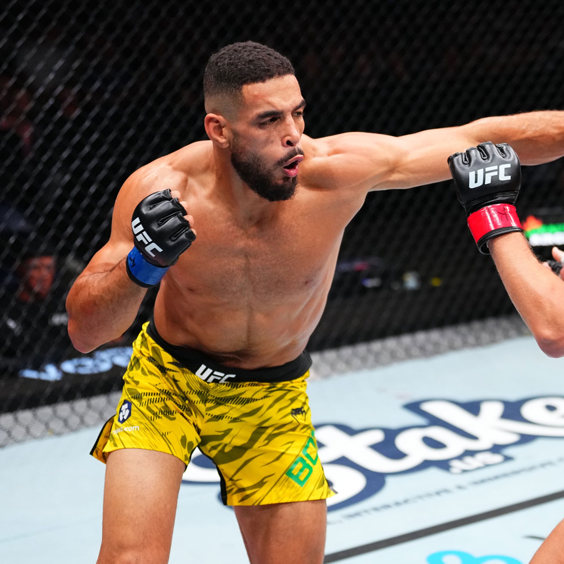 Gabriel Bonfim Signed 1-of-1 Fight Worn Hoodie UFC Fight Night: Lewis vs Teixeira