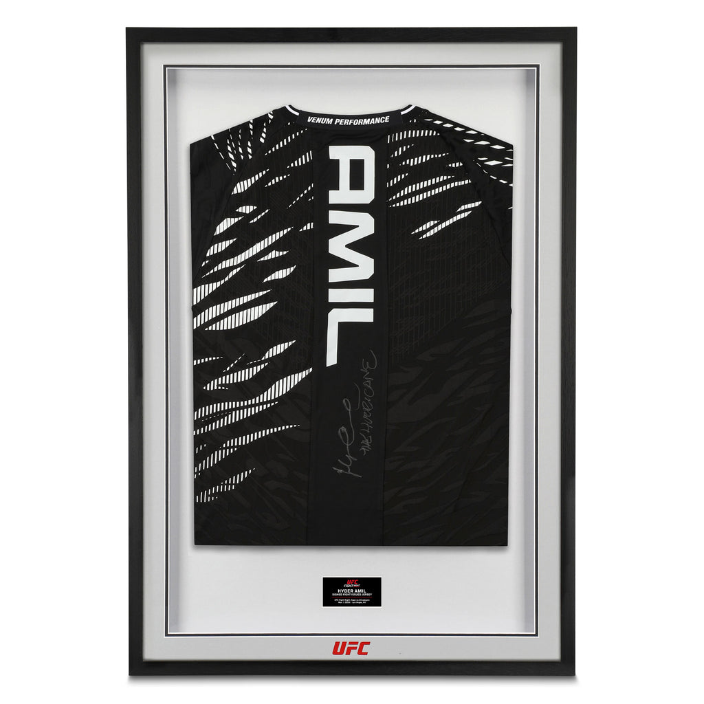 Hyder Amil 1-of-1 Signed Fight Issued Jersey – UFC Fight Night: Kape vs Almabayev