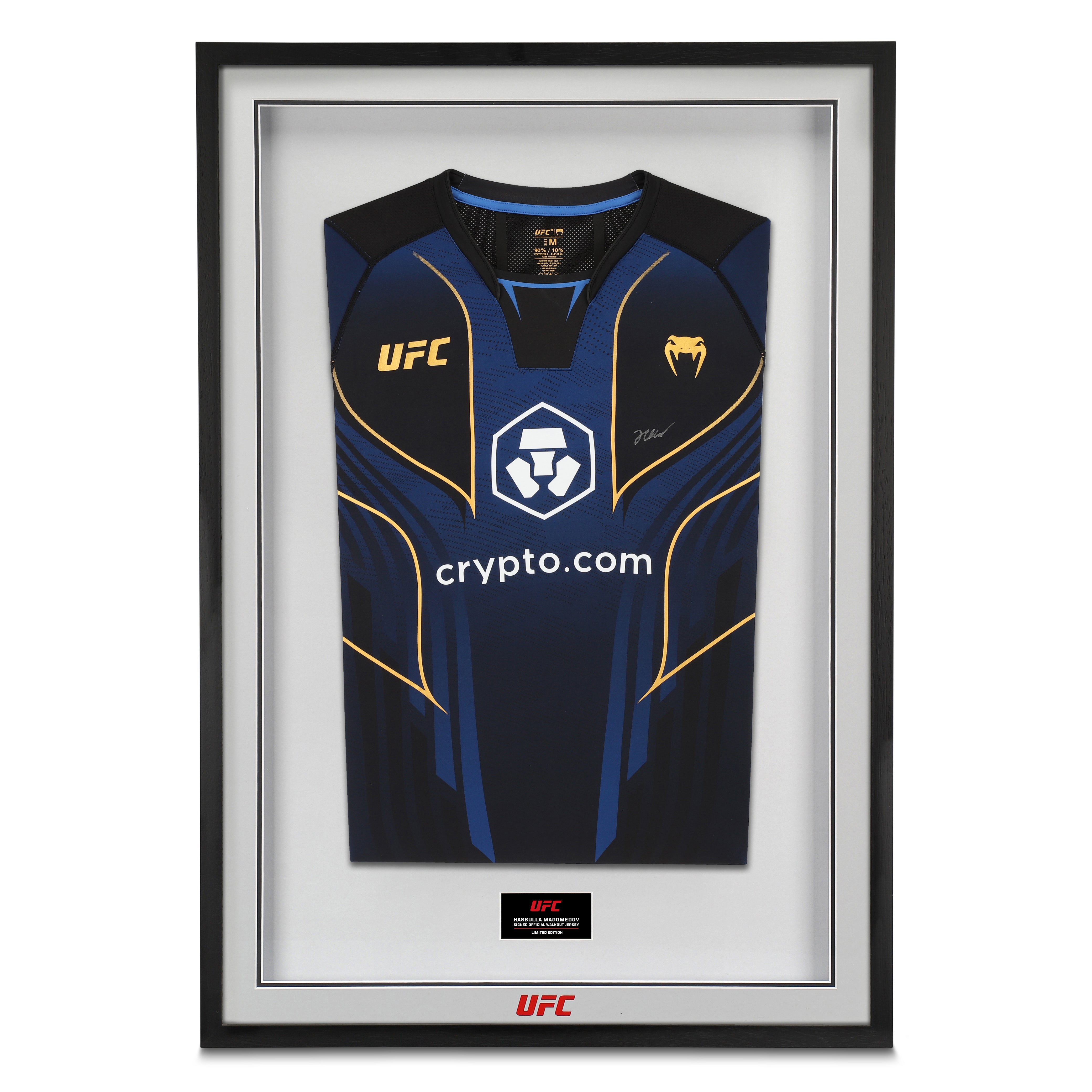 Hasbulla Signed Limited Edition Midnight Champion Fight Night Walkout Jersey