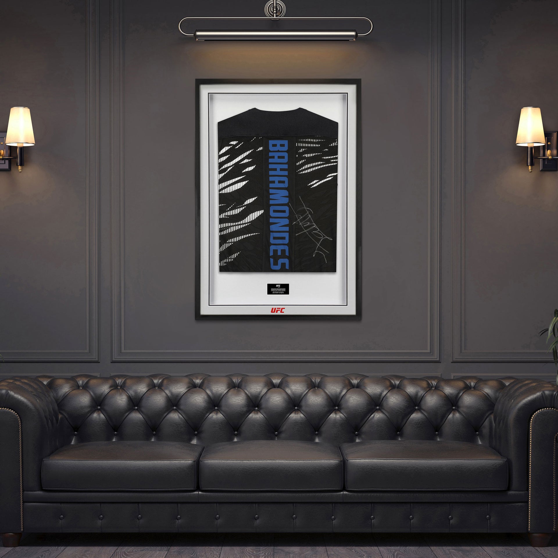 Ignacio Bahamondes Signed 1-of-1 Fight Issued Hoodie UFC 313: Pereira vs Ankalaev