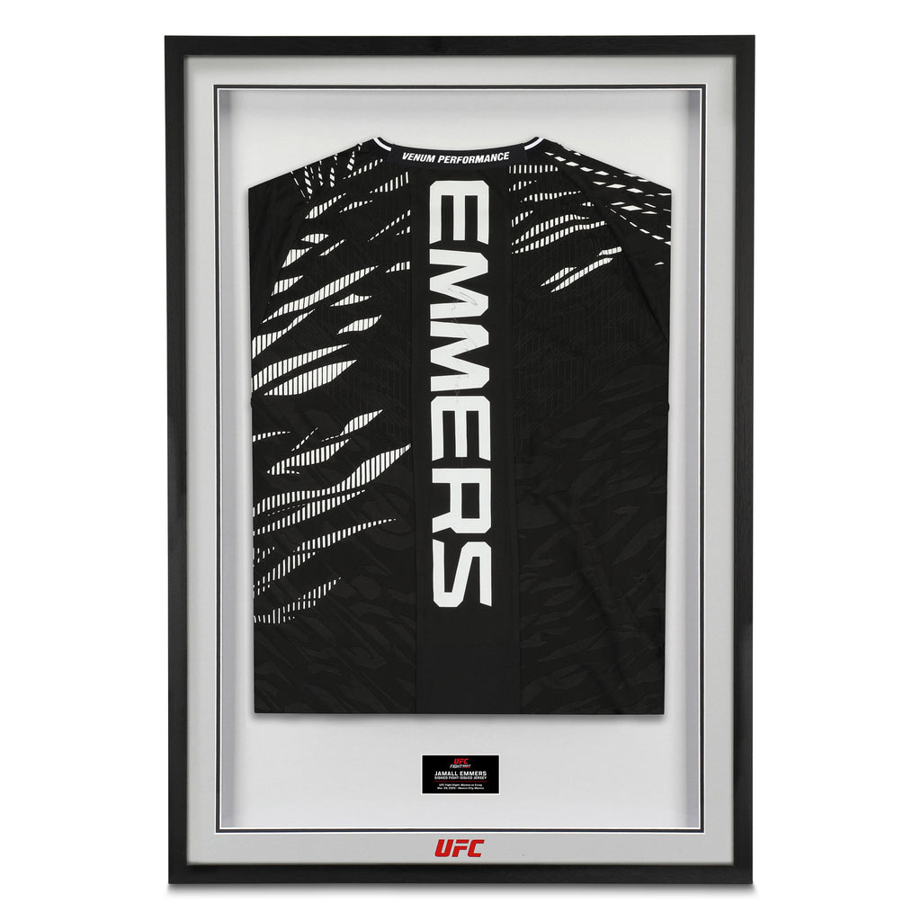 Jamall Emmers Signed 1-of-1 Fight Issued Jersey UFC Fight Night: Moreno vs Erceg