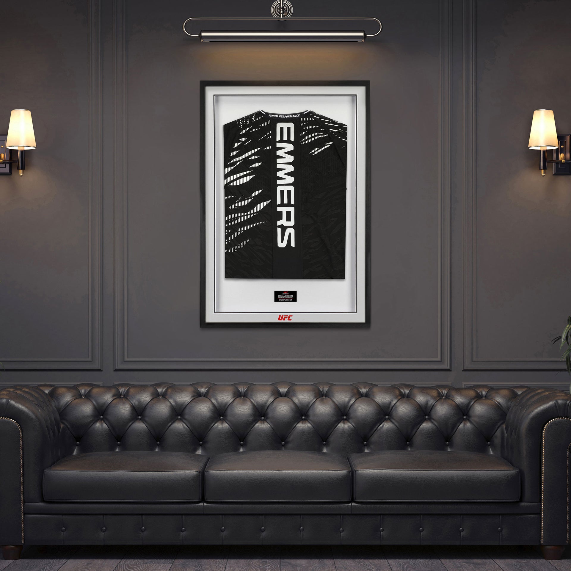 Jamall Emmers Signed 1-of-1 Fight Issued Jersey UFC Fight Night: Moreno vs Erceg