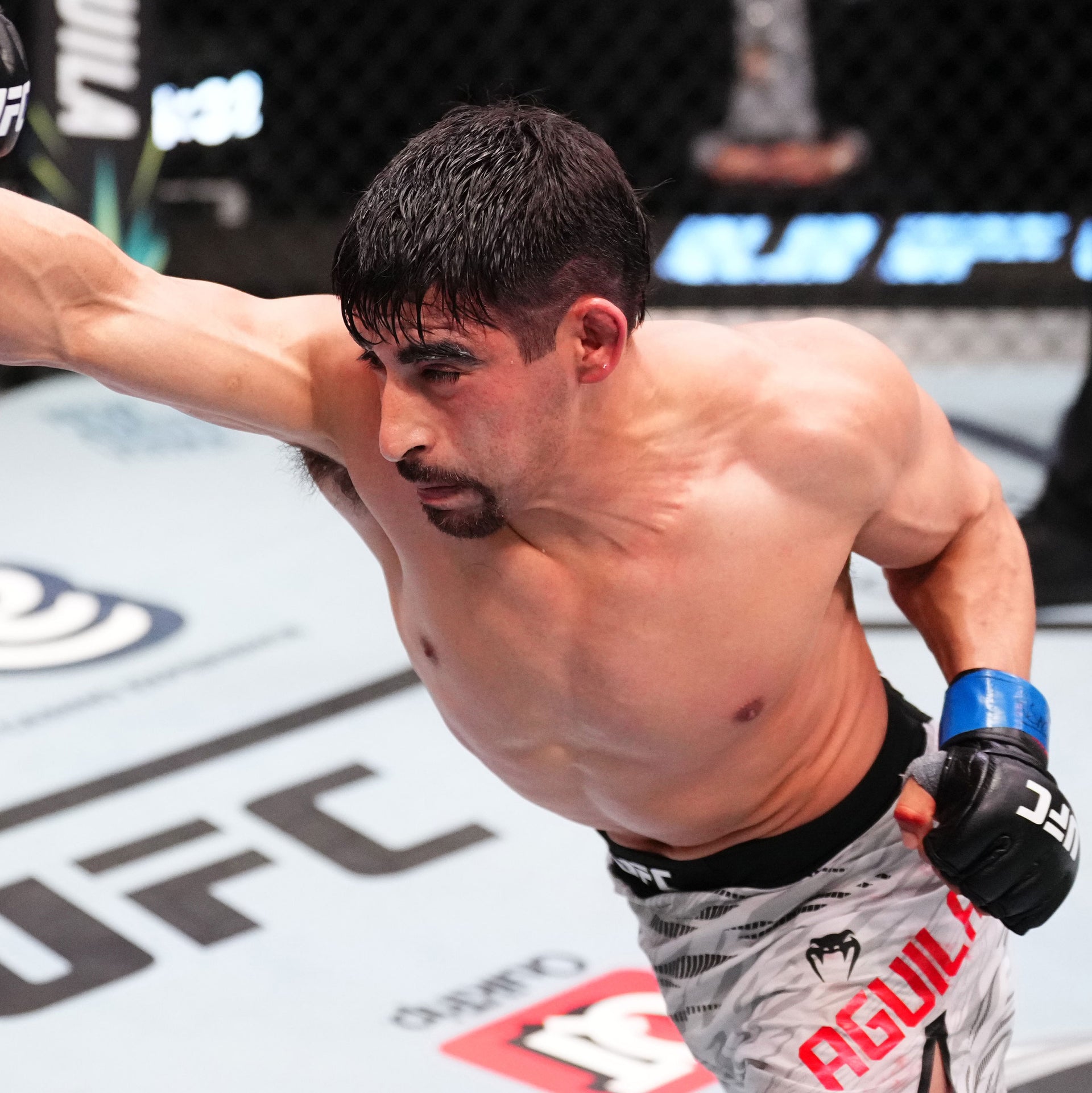 Jesus Aguilar 1-of-1 Fight Issued Jersey UFC Fight Night: Cannonier vs Rodrigues