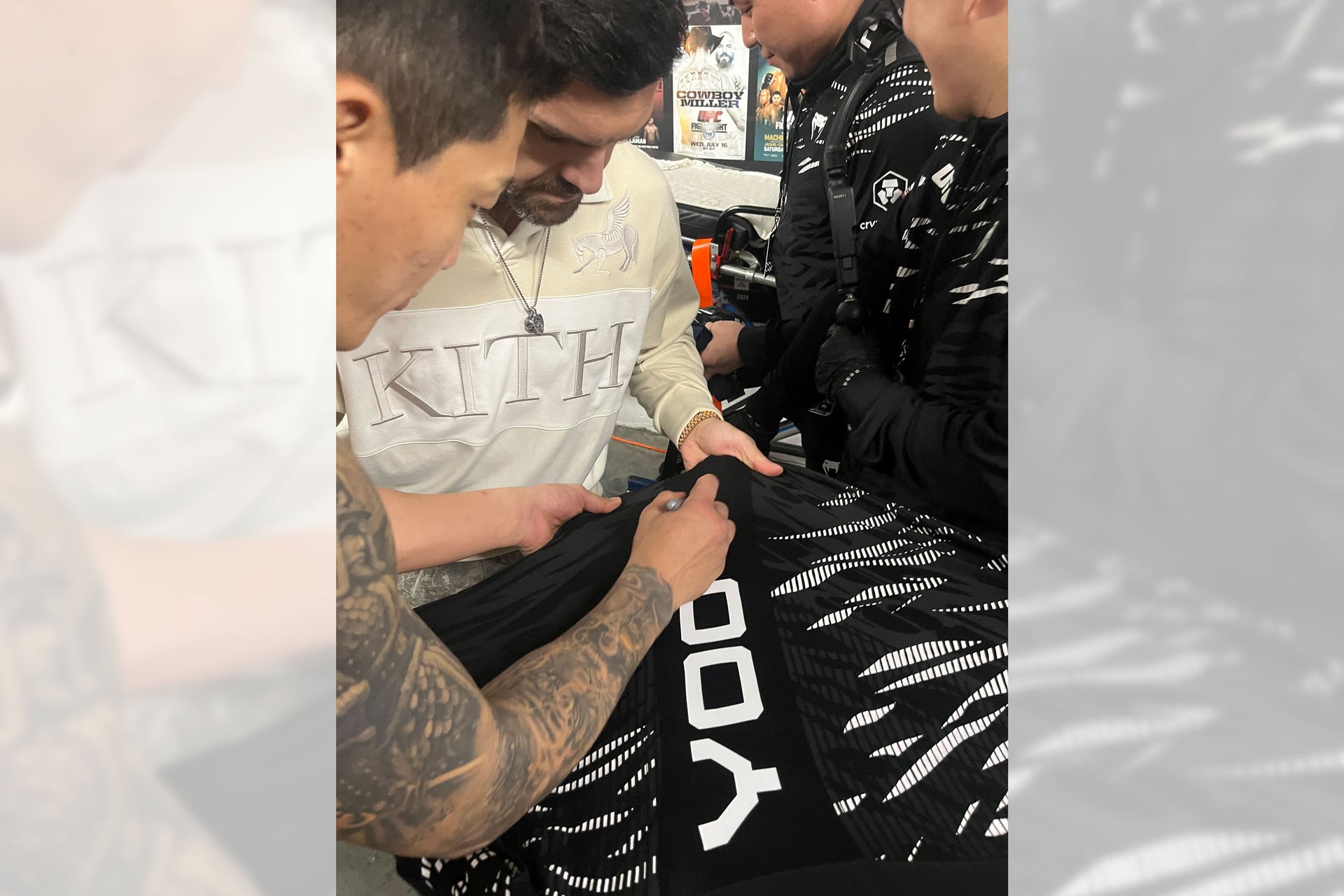 Joo Sang Yoo Signed 1-of-1 Fight Issued Hoodie UFC 316: Dvalishvili vs O’Malley 2
