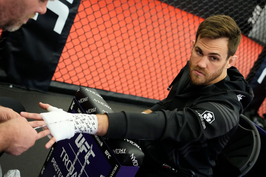 Jordan Wright Signed 1-of-1 Fight Issued Jersey UFC Fight Night: Lemos vs Andrade