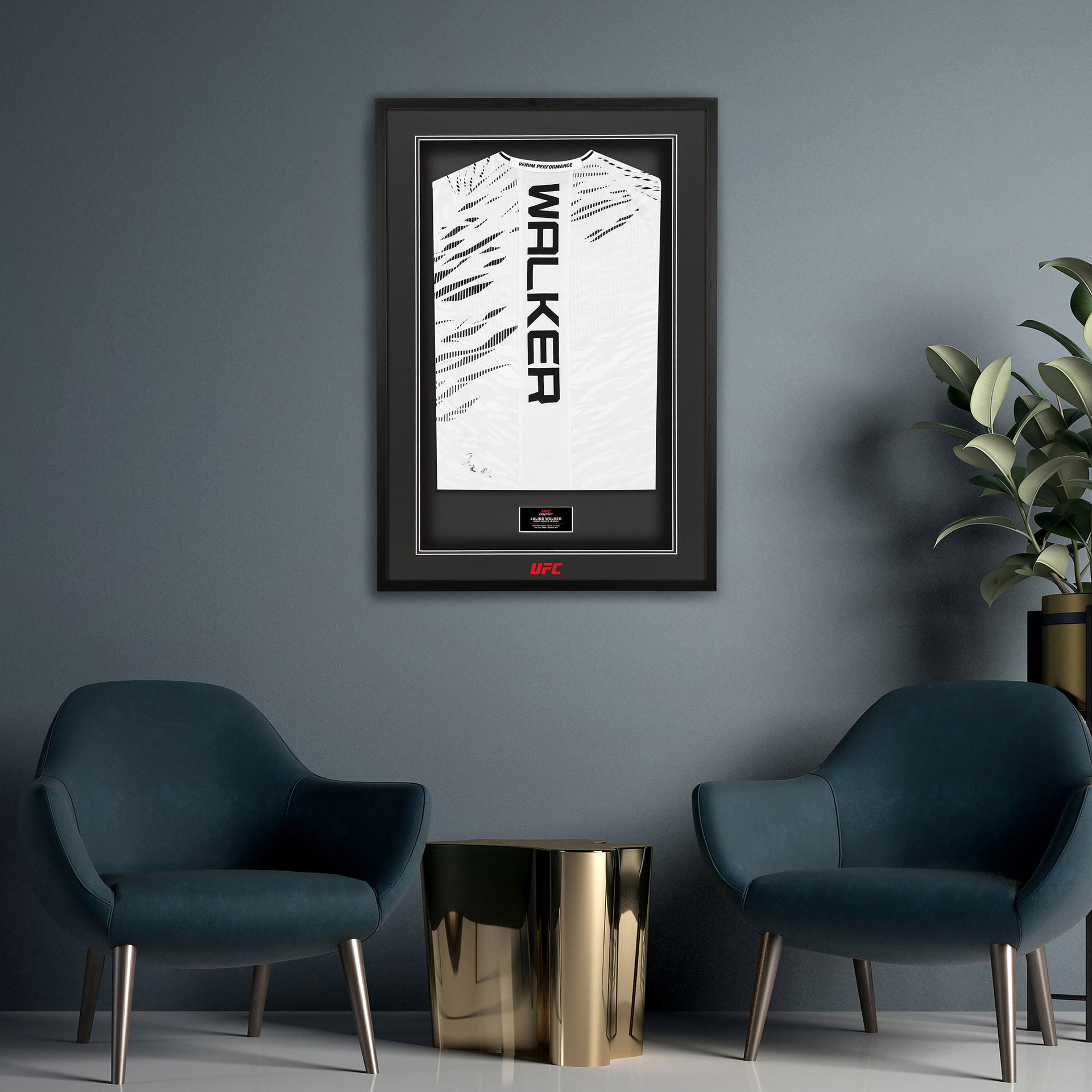 Julius Walker 1-of-1 Fight Issued Jersey UFC Fight Night: Cejudo vs Song