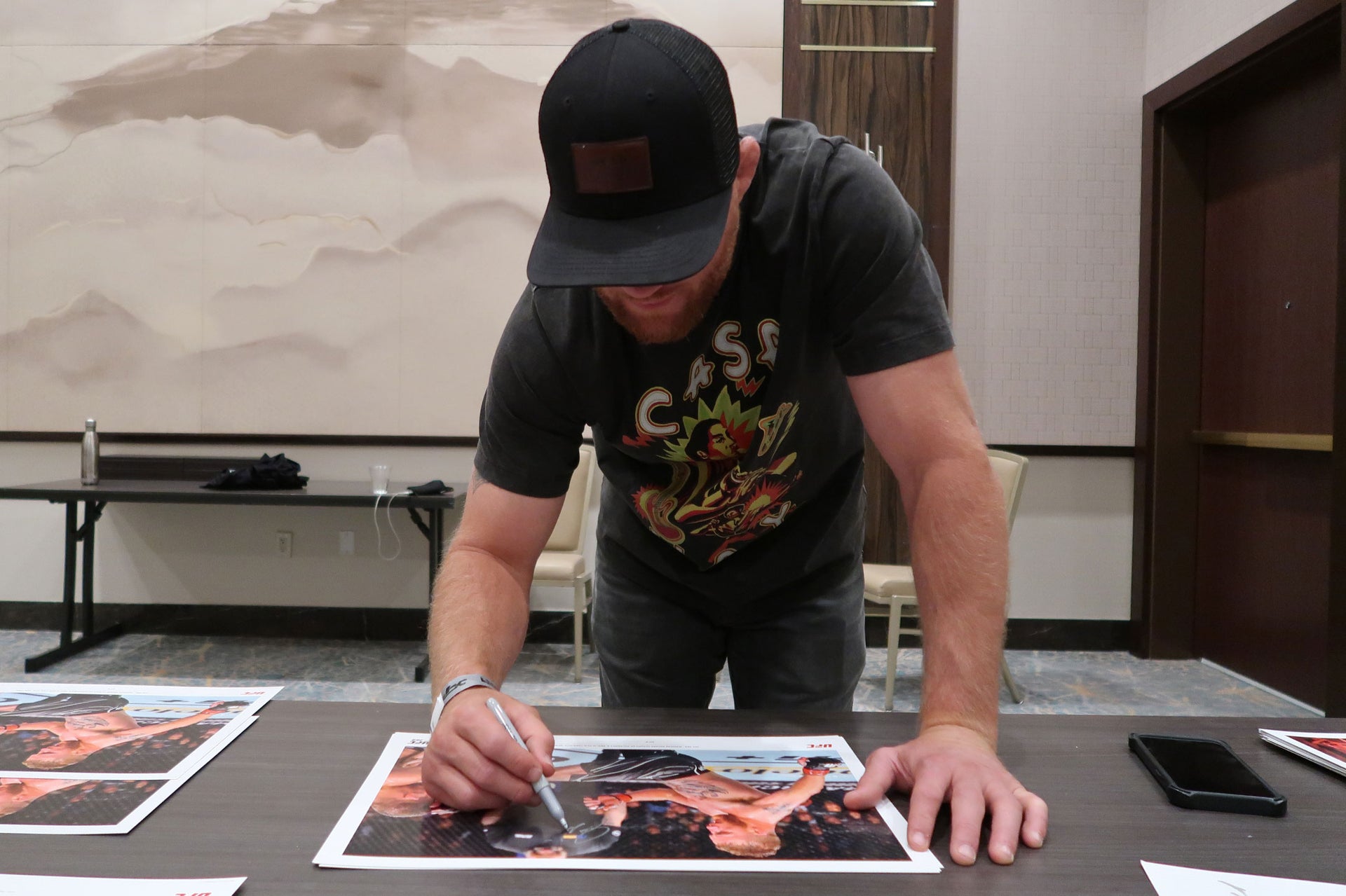 Justin Gaethje Signed Photo UFC 268