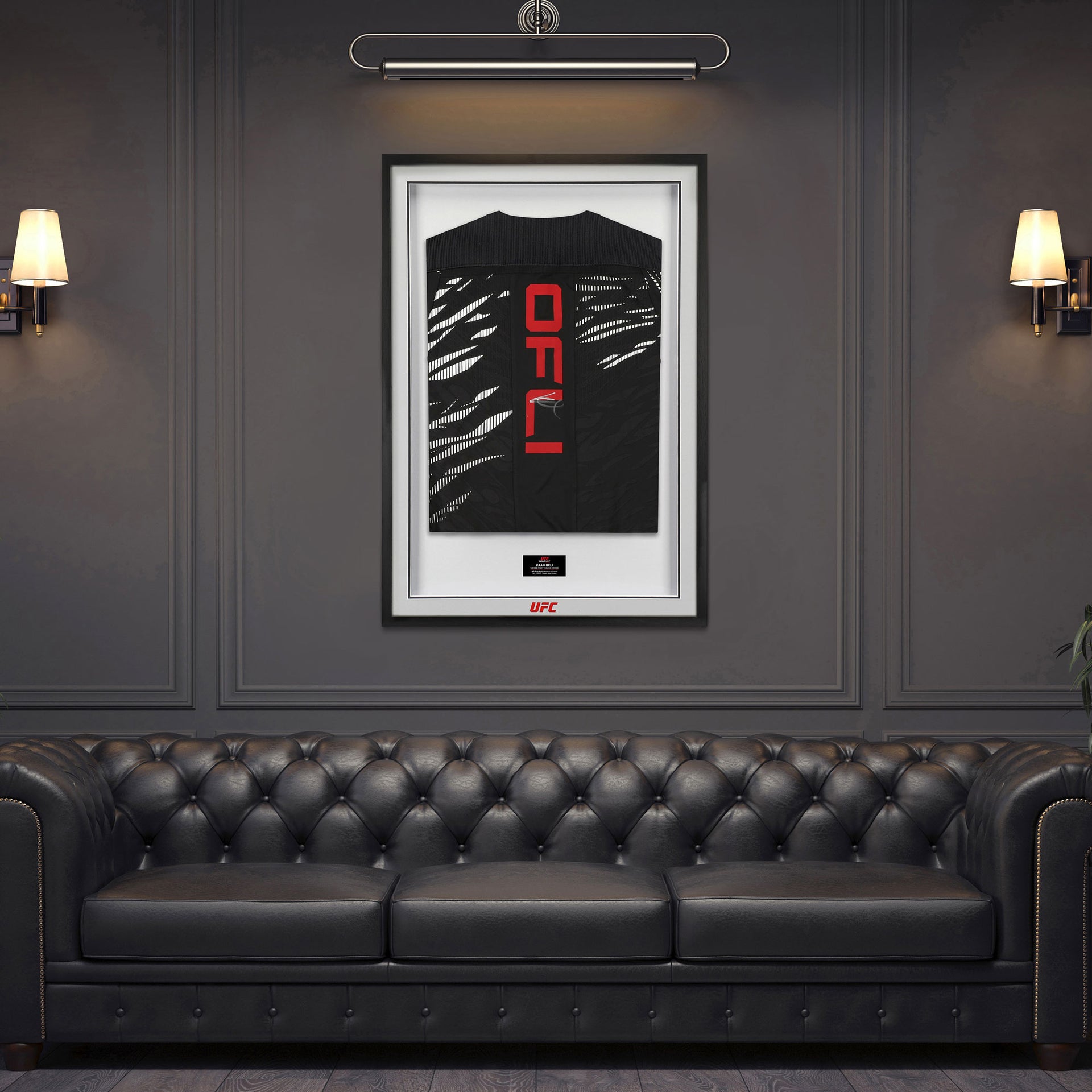 Kaan Ofli Signed 1-of-1 Fight Issued Hoodie UFC Fight Night Adesanya vs Imavov