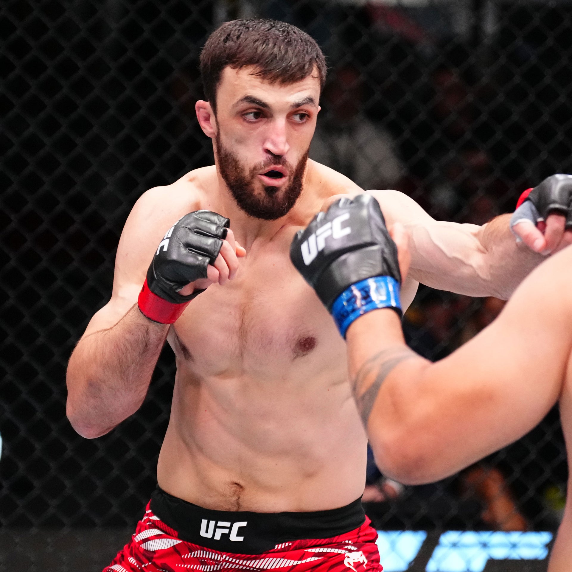 Magomed Gadzhiyasulov 1-of-1 Fight Issued Jersey UFC Fight Night: Dern vs Ribas