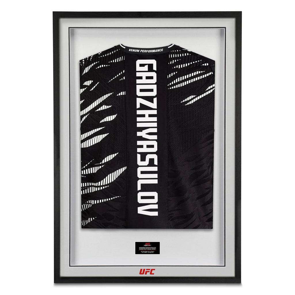 Magomed Gadzhiyasulov 1-of-1 Fight Issued Jersey UFC Fight Night: Dern vs Ribas