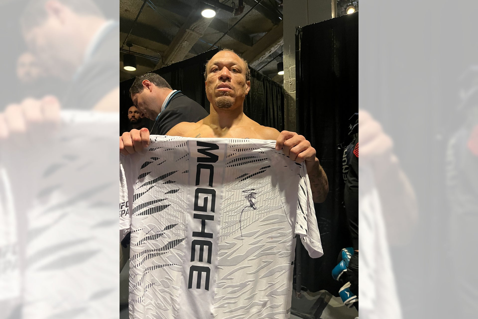 Marcus McGhee Signed 1-of-1 Fight Issued Jersey UFC 309: Jones vs Miocic