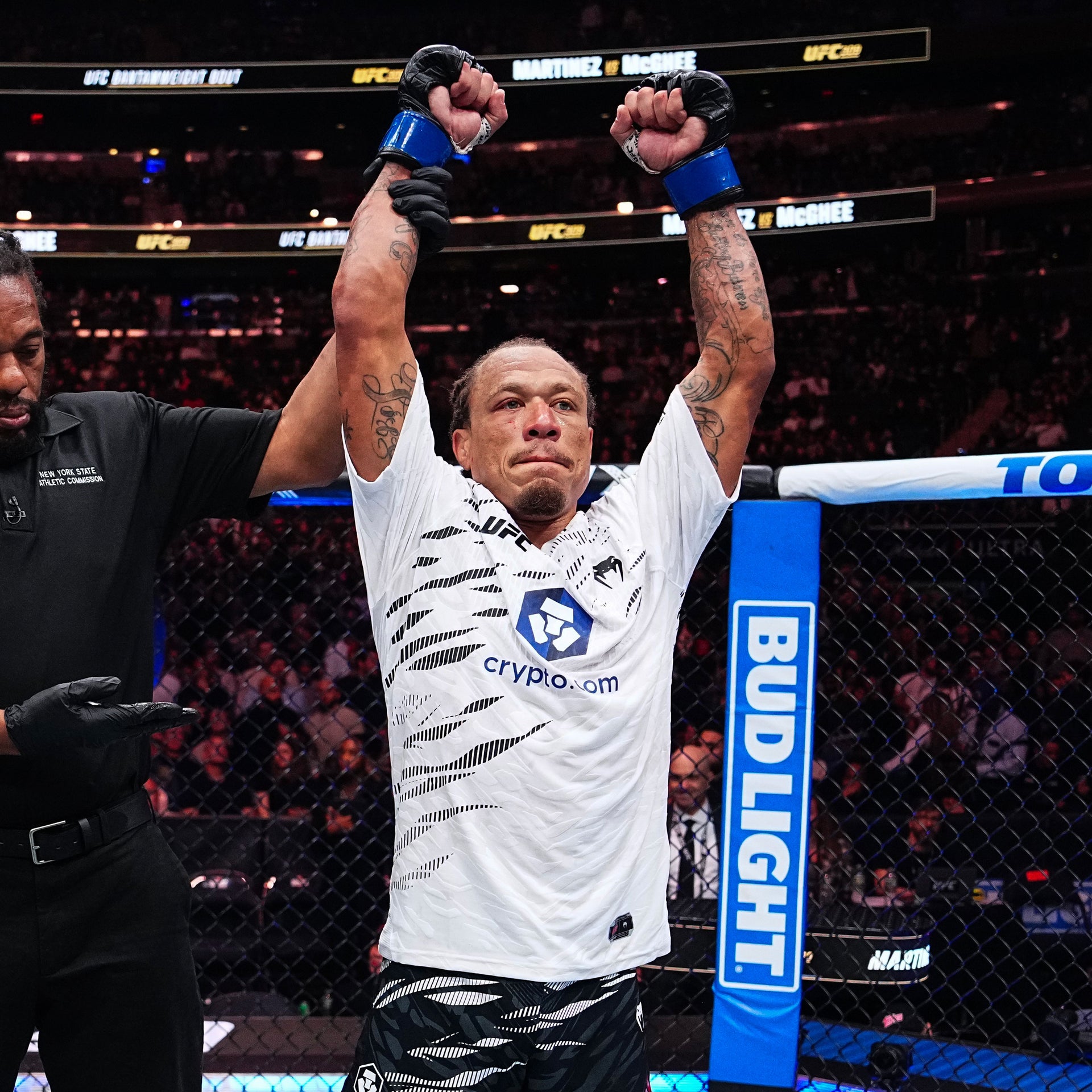 Marcus McGhee Signed 1-of-1 Fight Issued Jersey UFC 309: Jones vs Miocic