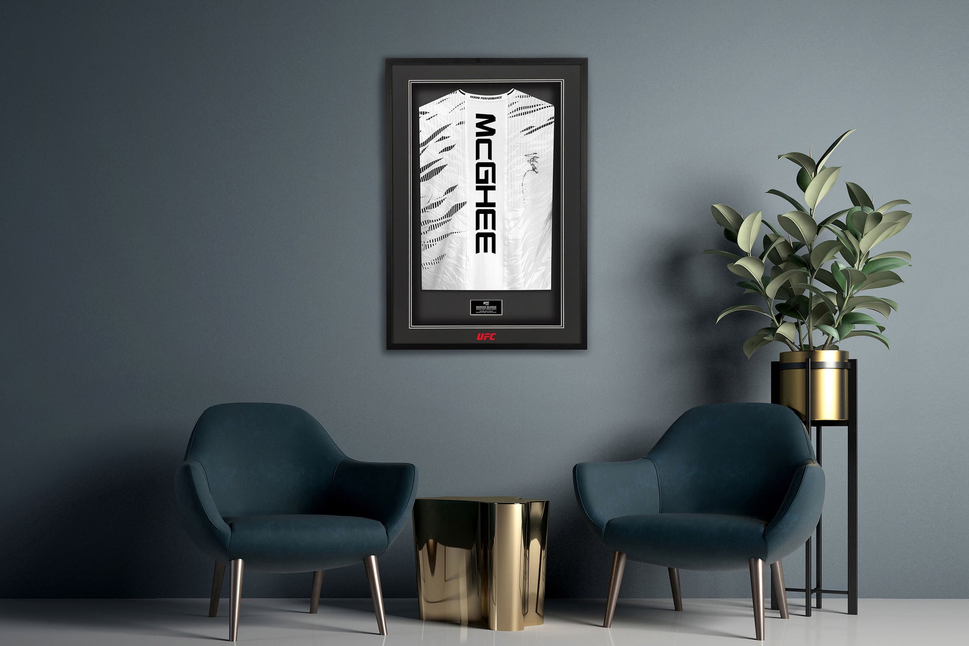 Marcus McGhee Signed 1-of-1 Fight Issued Jersey UFC 309: Jones vs Miocic