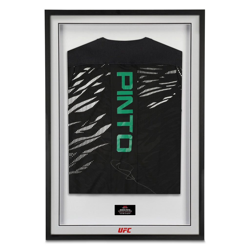 Mário Pinto 1-of-1 Signed Fight Issued Hoodie – UFC Fight Night: Kape vs Almabayev