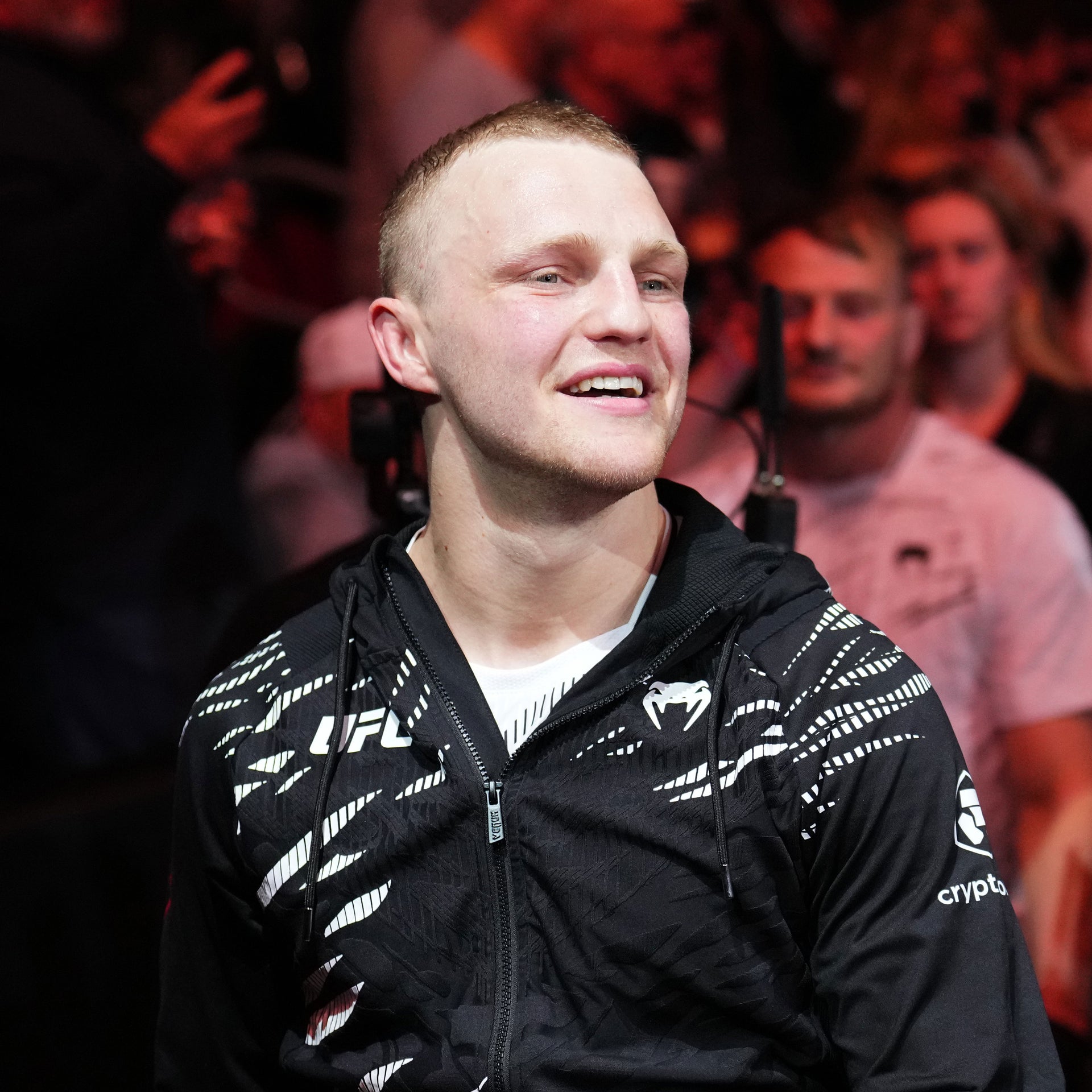 Mason Jones Signed 1-of-1 Fight Issued Hoodie UFC Fight Night: Sandhagen vs Figueiredo