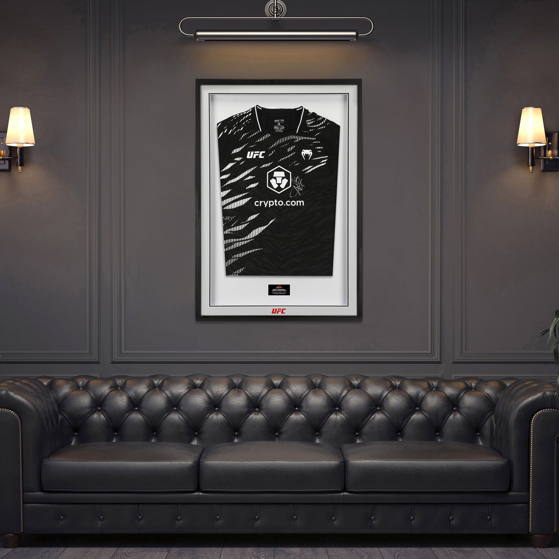 Matt Schnell Signed 1-of-1 Fight Issued Jersey UFC Fight Night: Machado Garry vs Prates