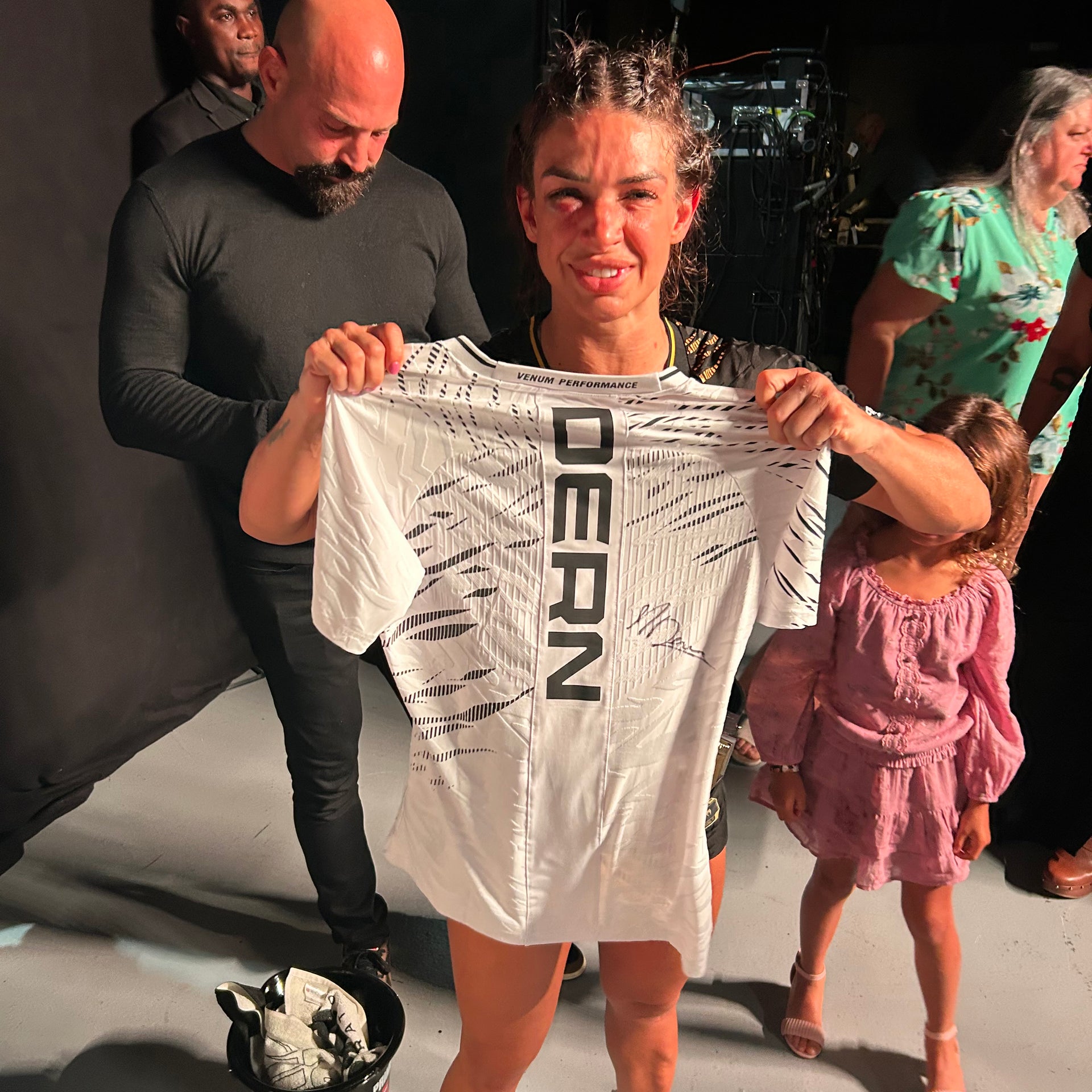 Mackenzie Dern Signed 1-of-1 Fight Worn Jersey UFC 321: Aspinall vs Gane