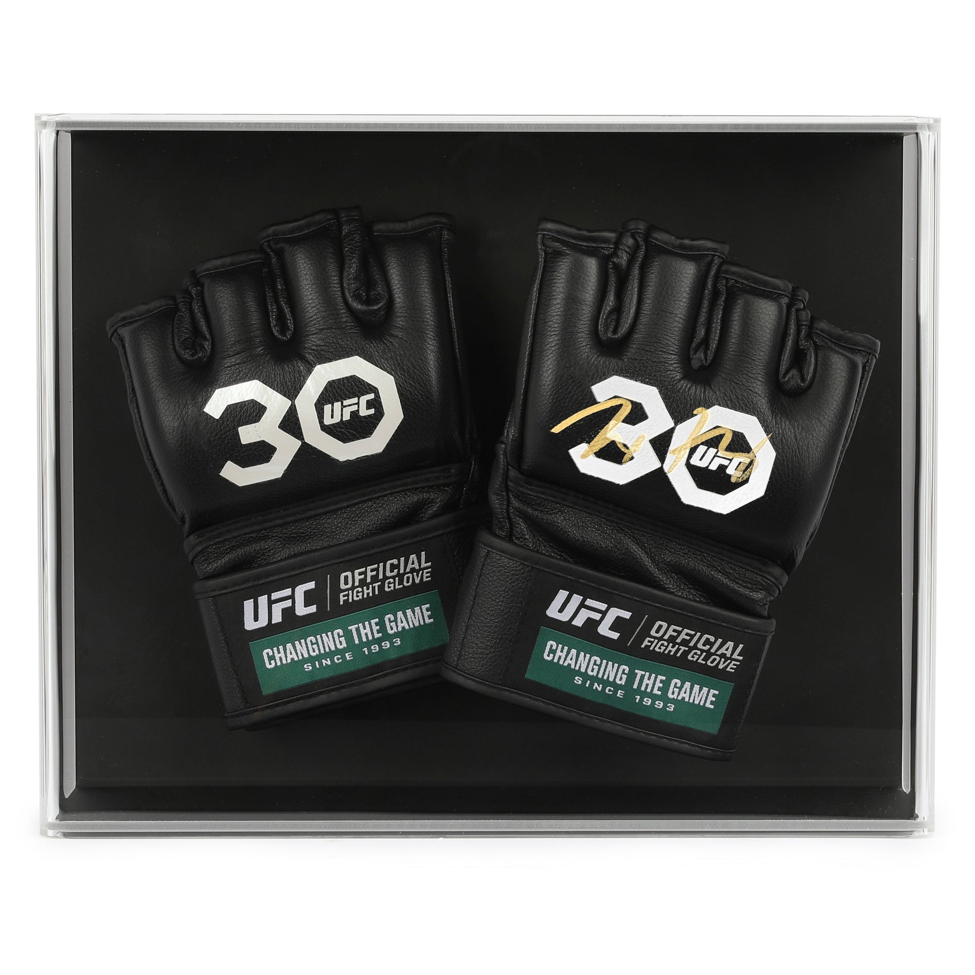 Max Holloway Signed Official UFC Gloves - 30th Anniversary Edition