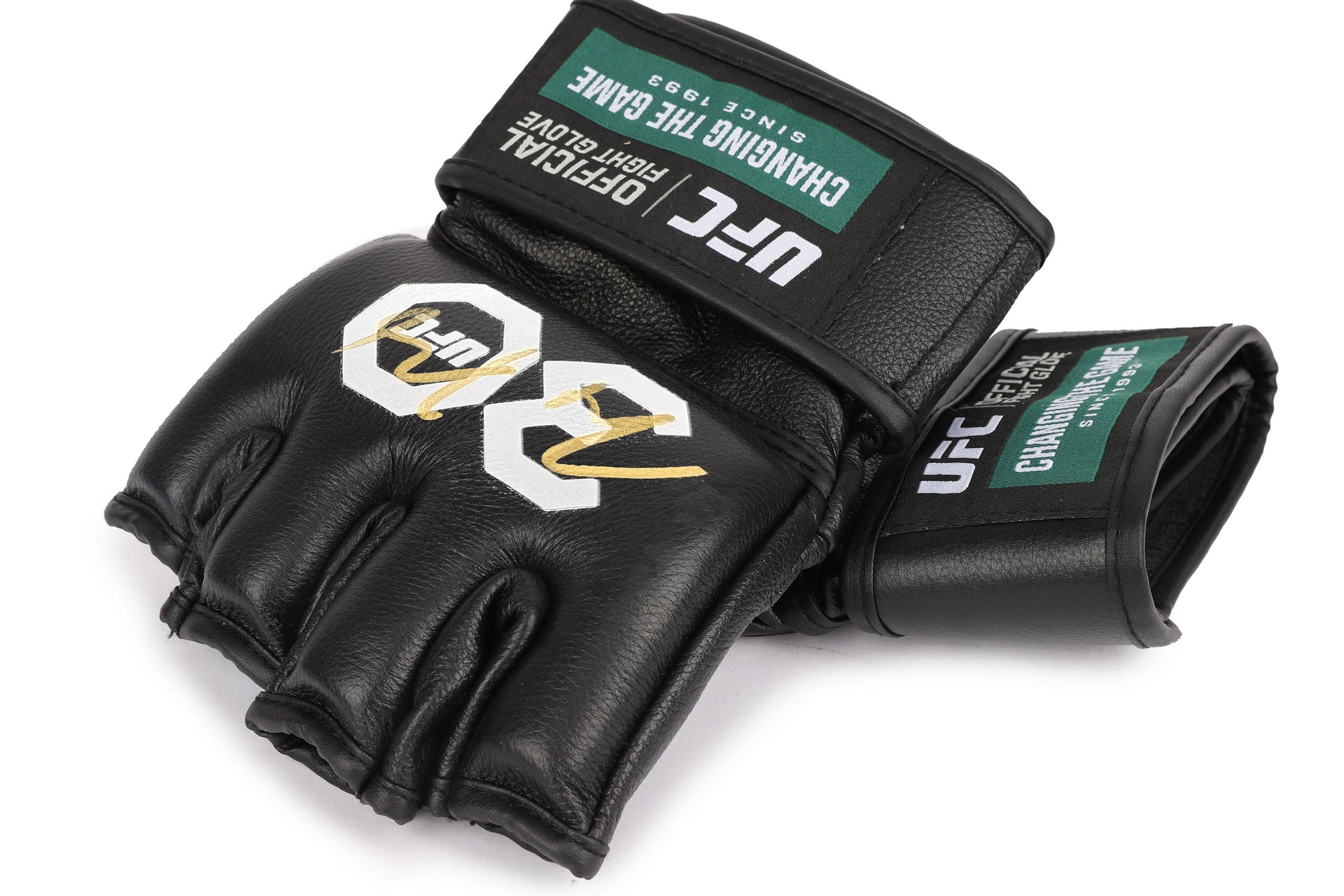 Max Holloway Signed Official UFC Gloves - 30th Anniversary Edition