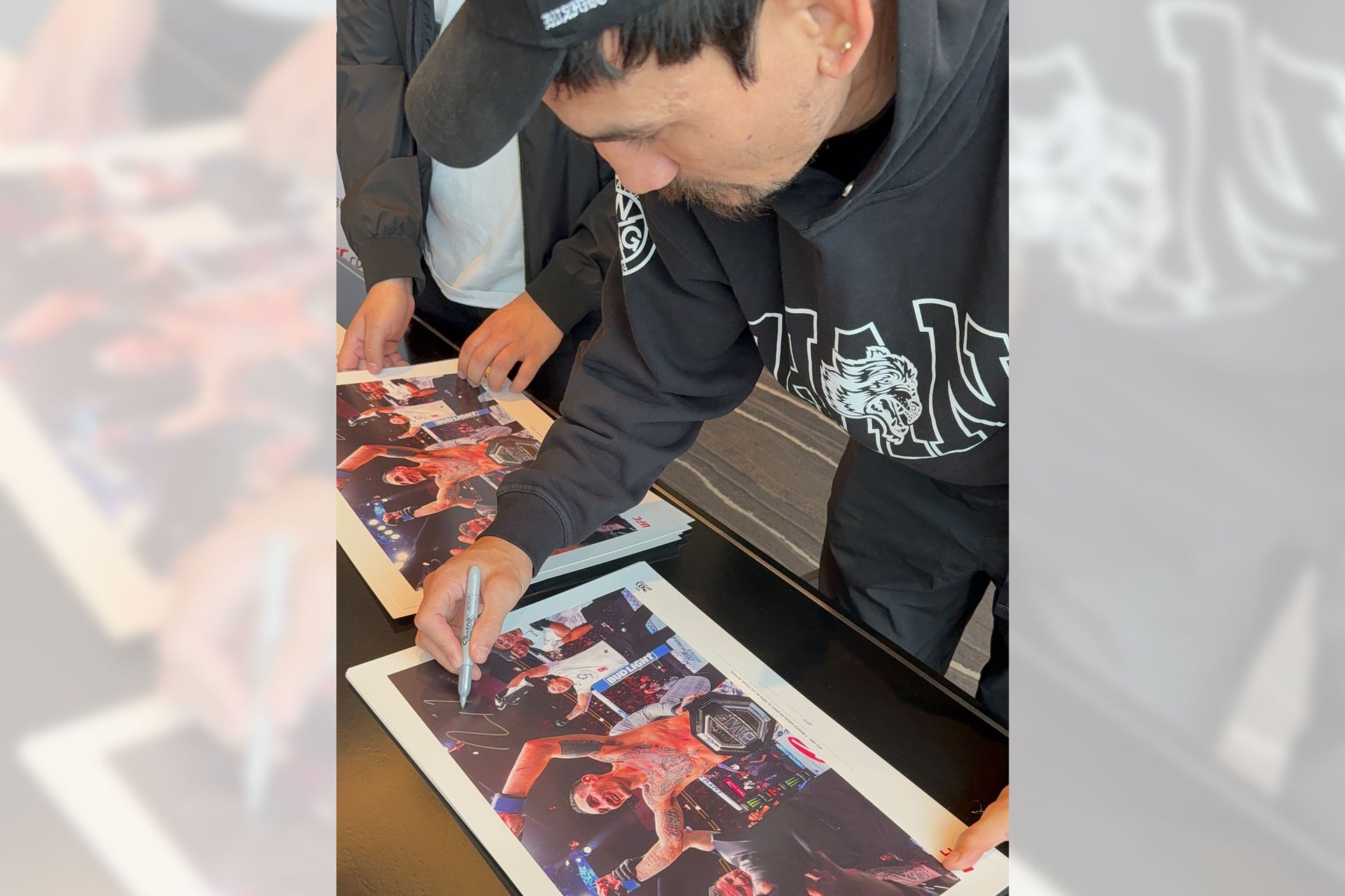 Max Holloway Signed Photo UFC 300