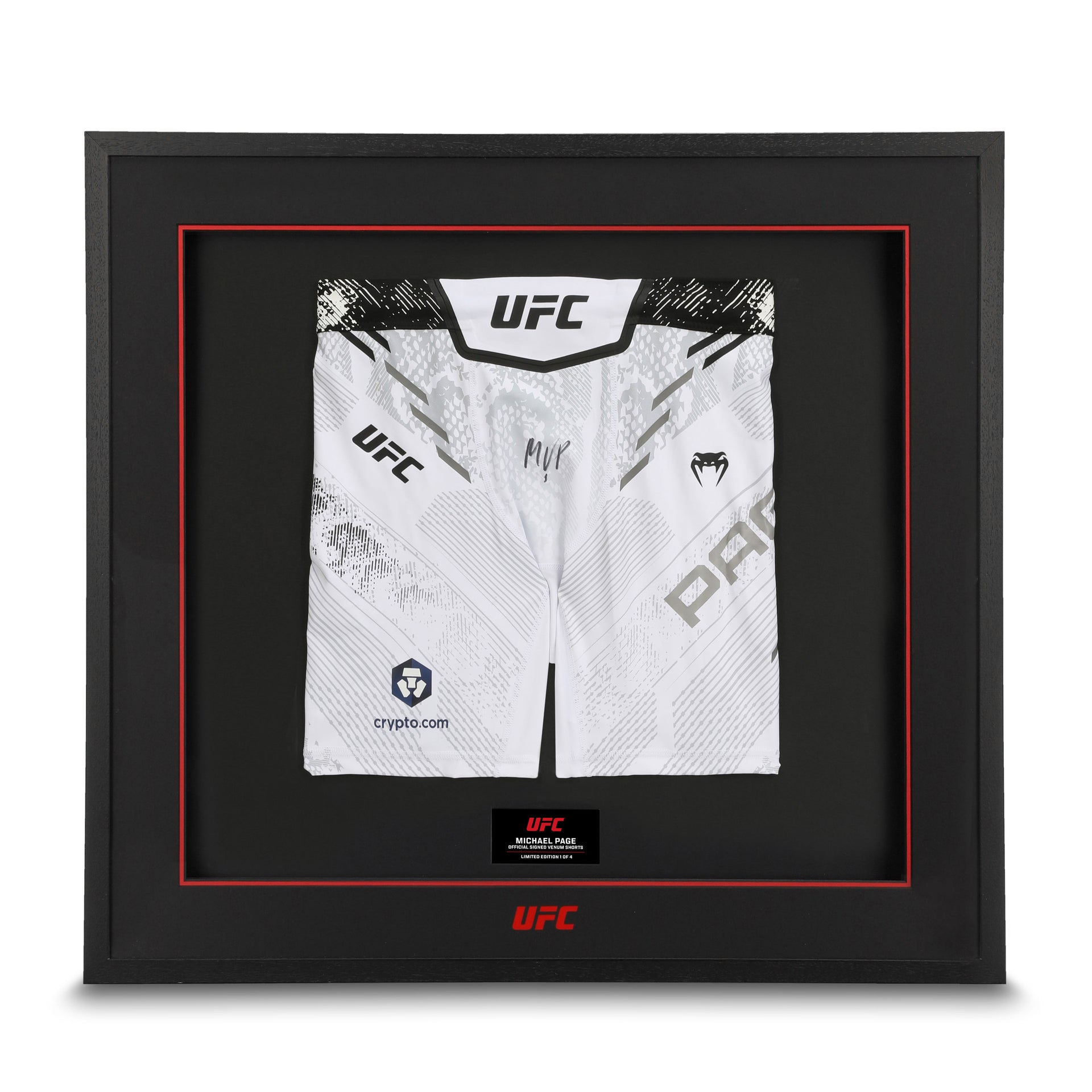 Michael Page Signed UFC Adrenaline Venum Shorts