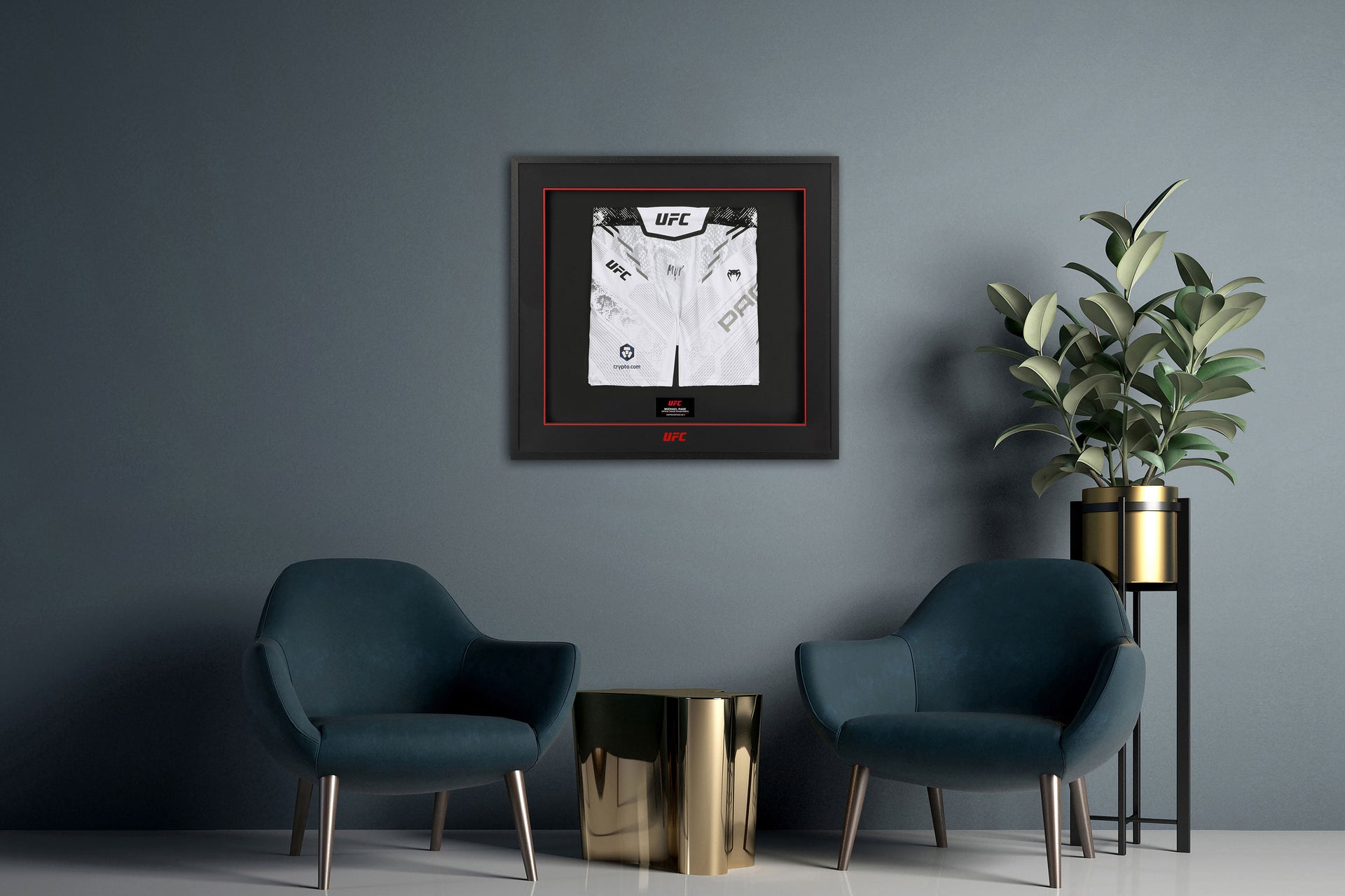 Michael Page Signed UFC Adrenaline Venum Shorts