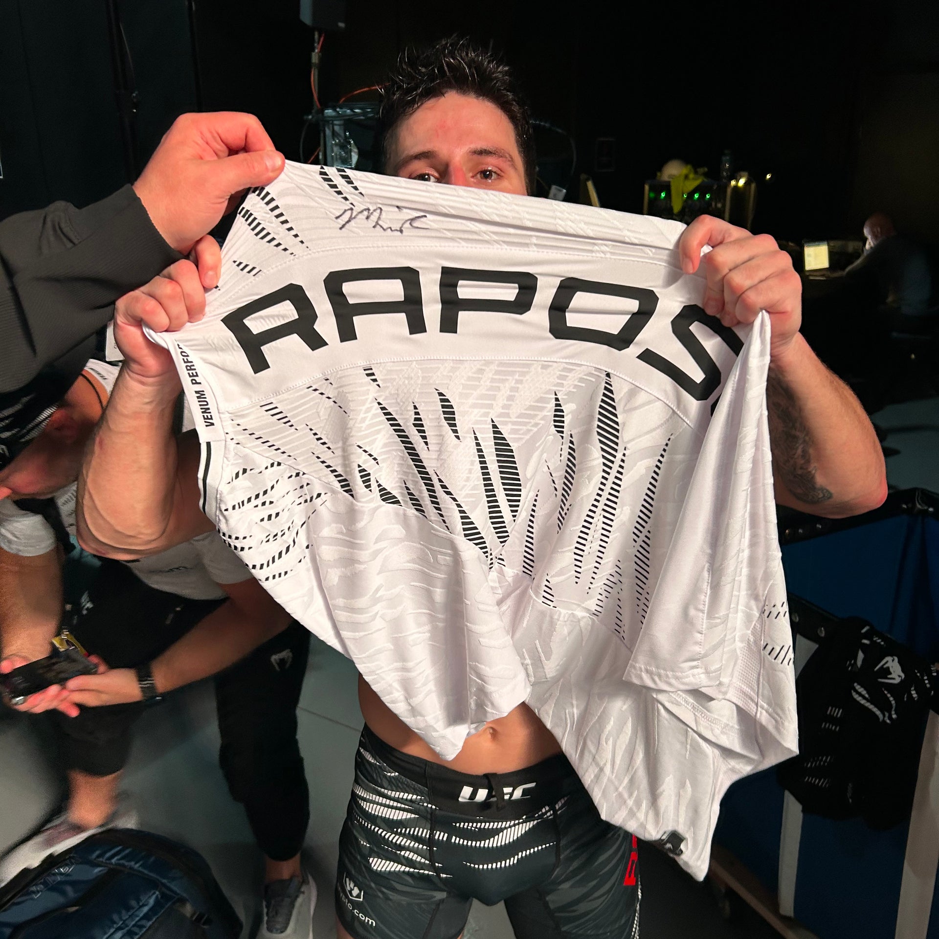 Mitch Raposo Signed 1-of-1 Fight Worn Jersey UFC 321: Aspinall vs Gane