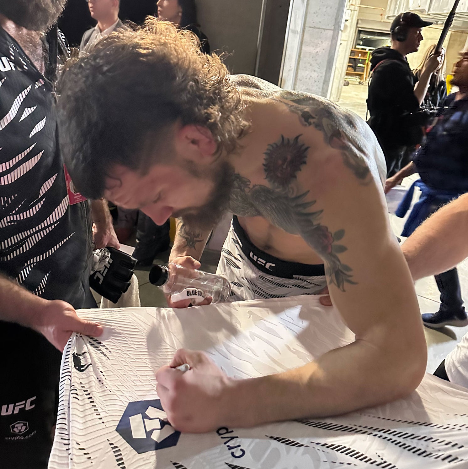 Nick Klein Signed 1-of-1 Fight Issued Jersey UFC Fight Night: Cejudo vs Song