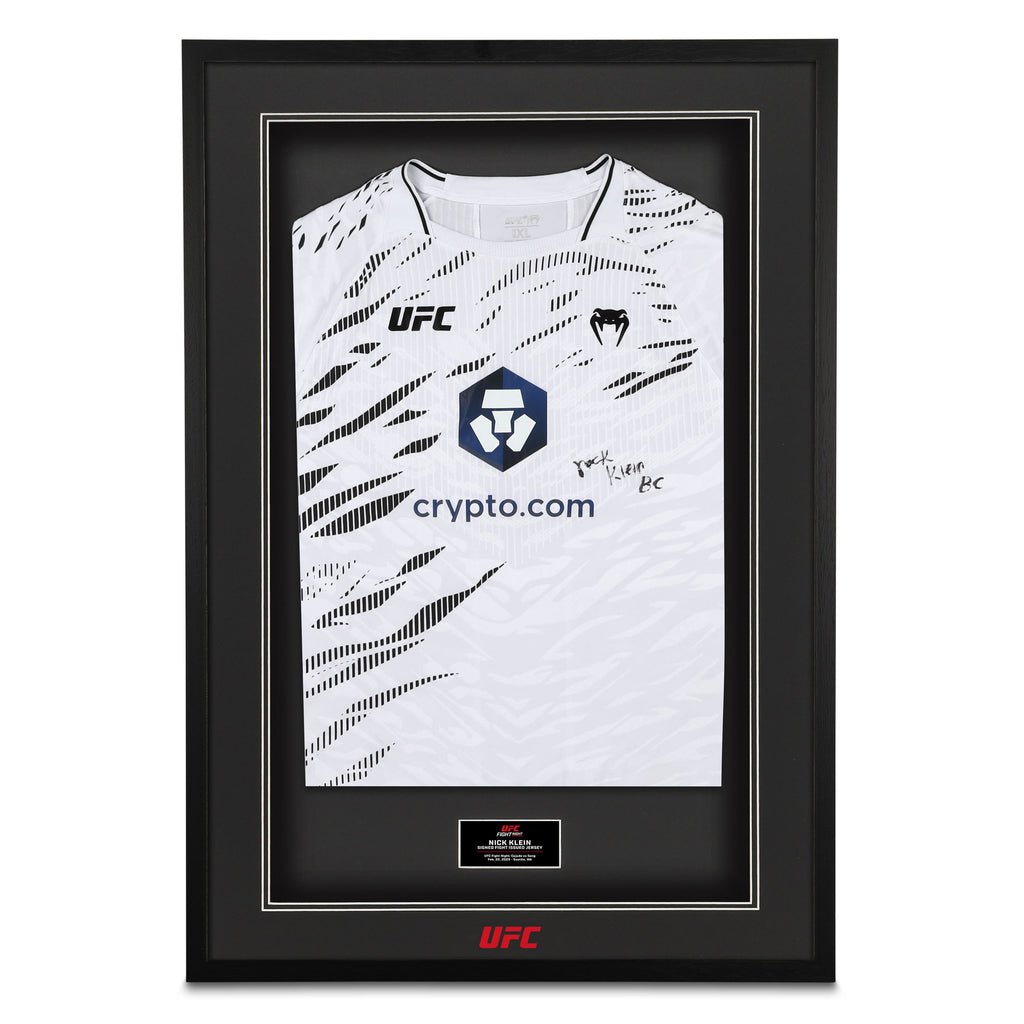 Nick Klein Signed 1-of-1 Fight Issued Jersey UFC Fight Night: Cejudo vs Song