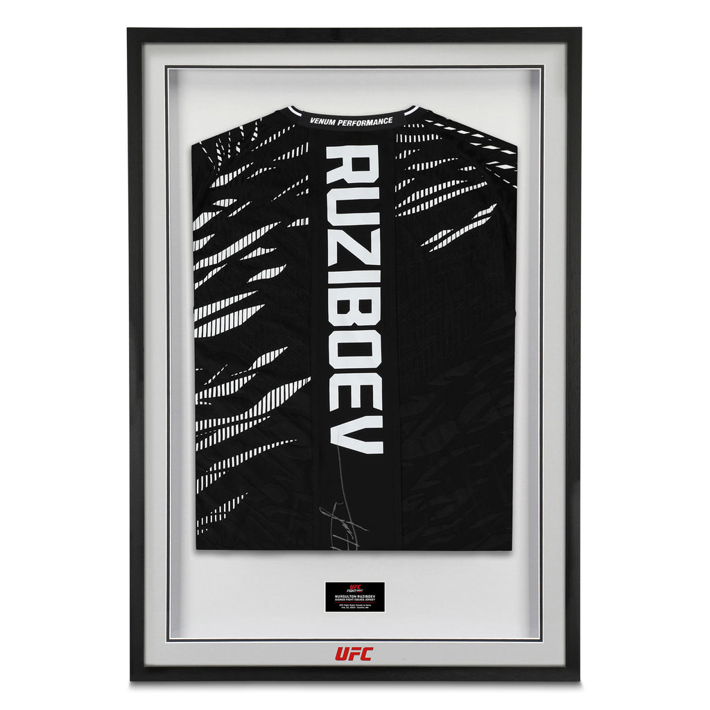 Nursulton Ruziboev Signed 1-of-1 Fight Issued Jersey UFC Fight Night: Cejudo vs Song